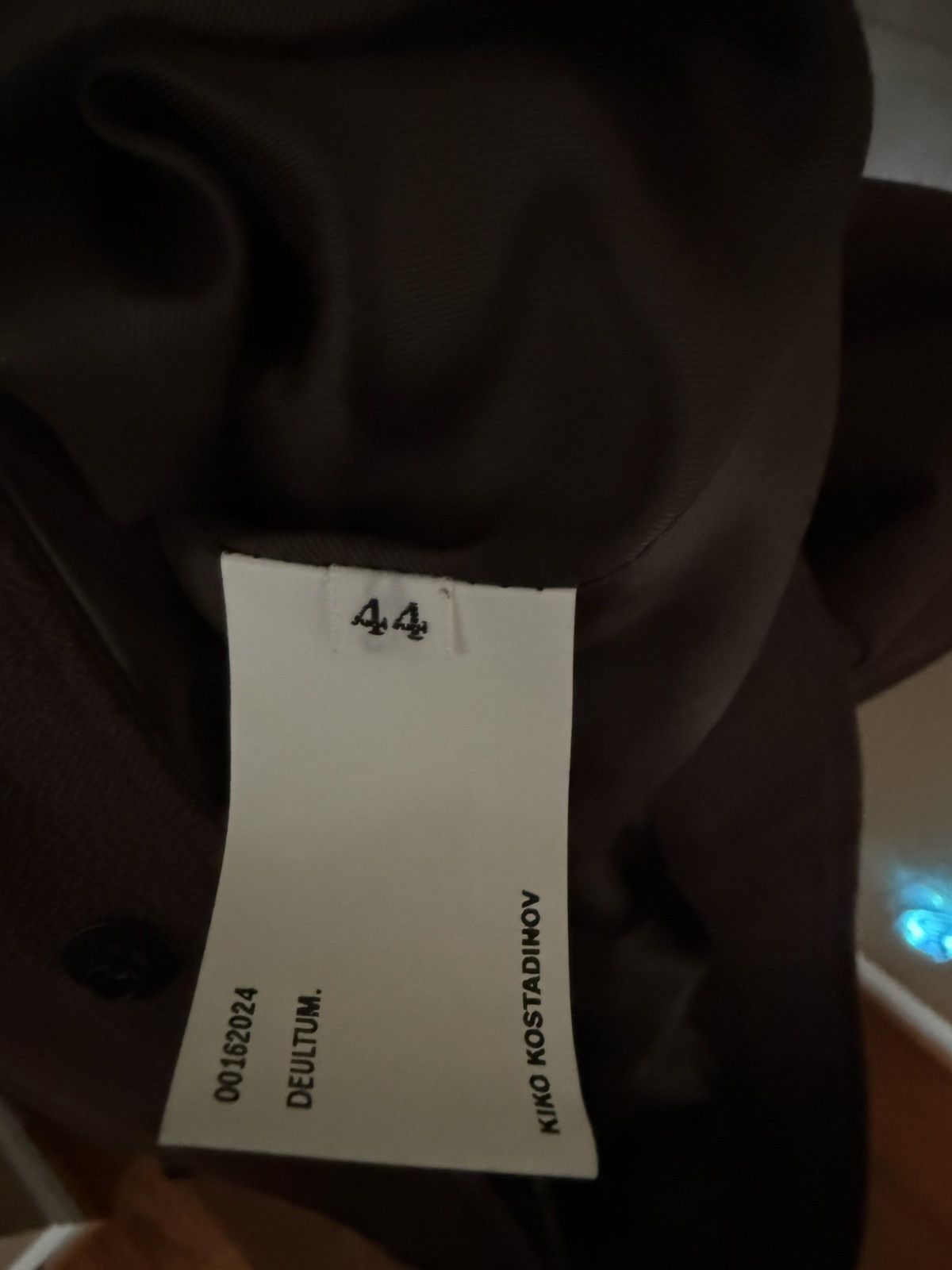 Kiko Kostadinov Tonino Utility Jacket Brown 44 Size US S / EU 44-46 / 1 - 5 Thumbnail