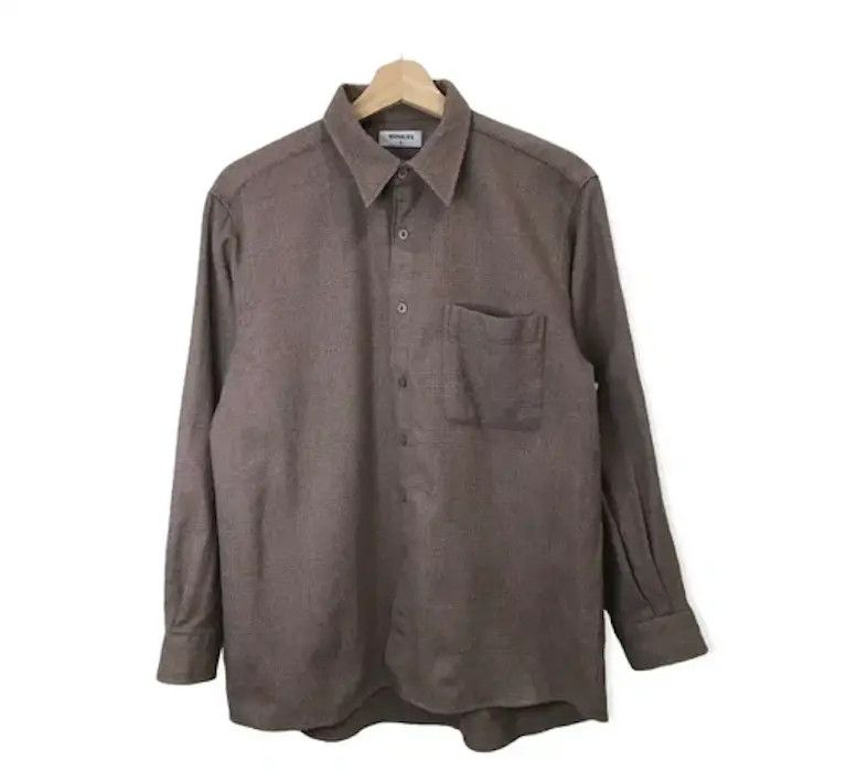Flannel Yuyulife Plain Flannel Shirt Size US L / EU 52-54 / 3 - 1 Thumbnail