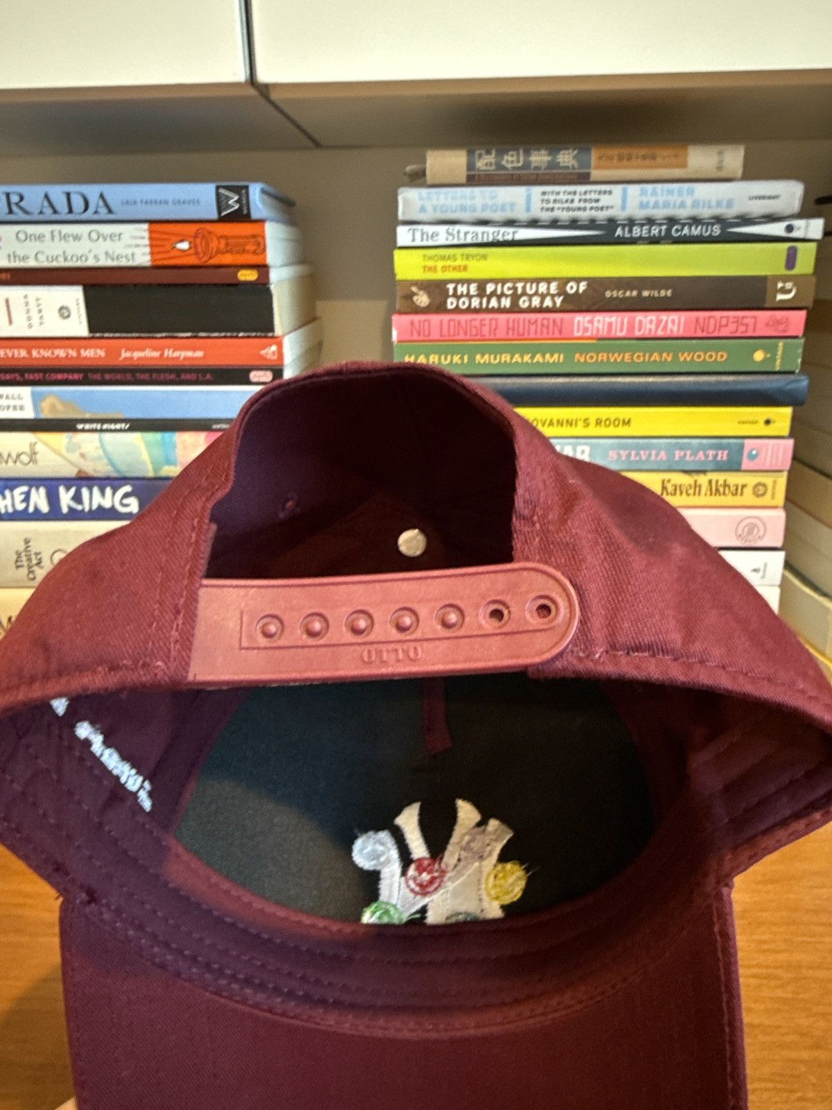 Shmeel NY Shmeel Maroon Hat Size ONE SIZE - 4 Thumbnail