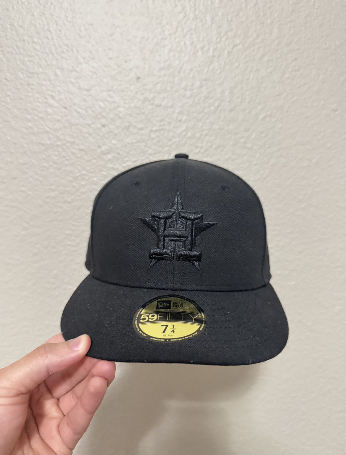 New Era Astros Fitted Hat Size ONE SIZE - 1 Thumbnail