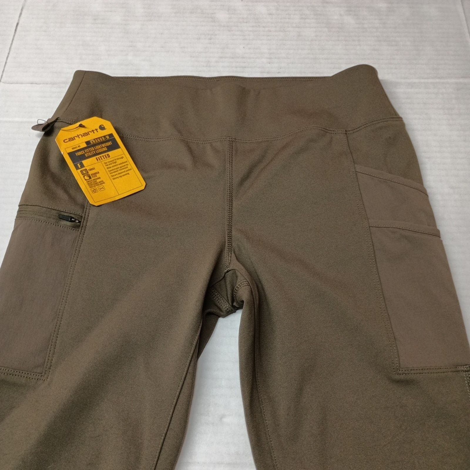 Carhartt Carhartt Women’s Leggings Force Fitted Utility Size M Green Size 30" / US 8 / IT 44 - 4 Thumbnail