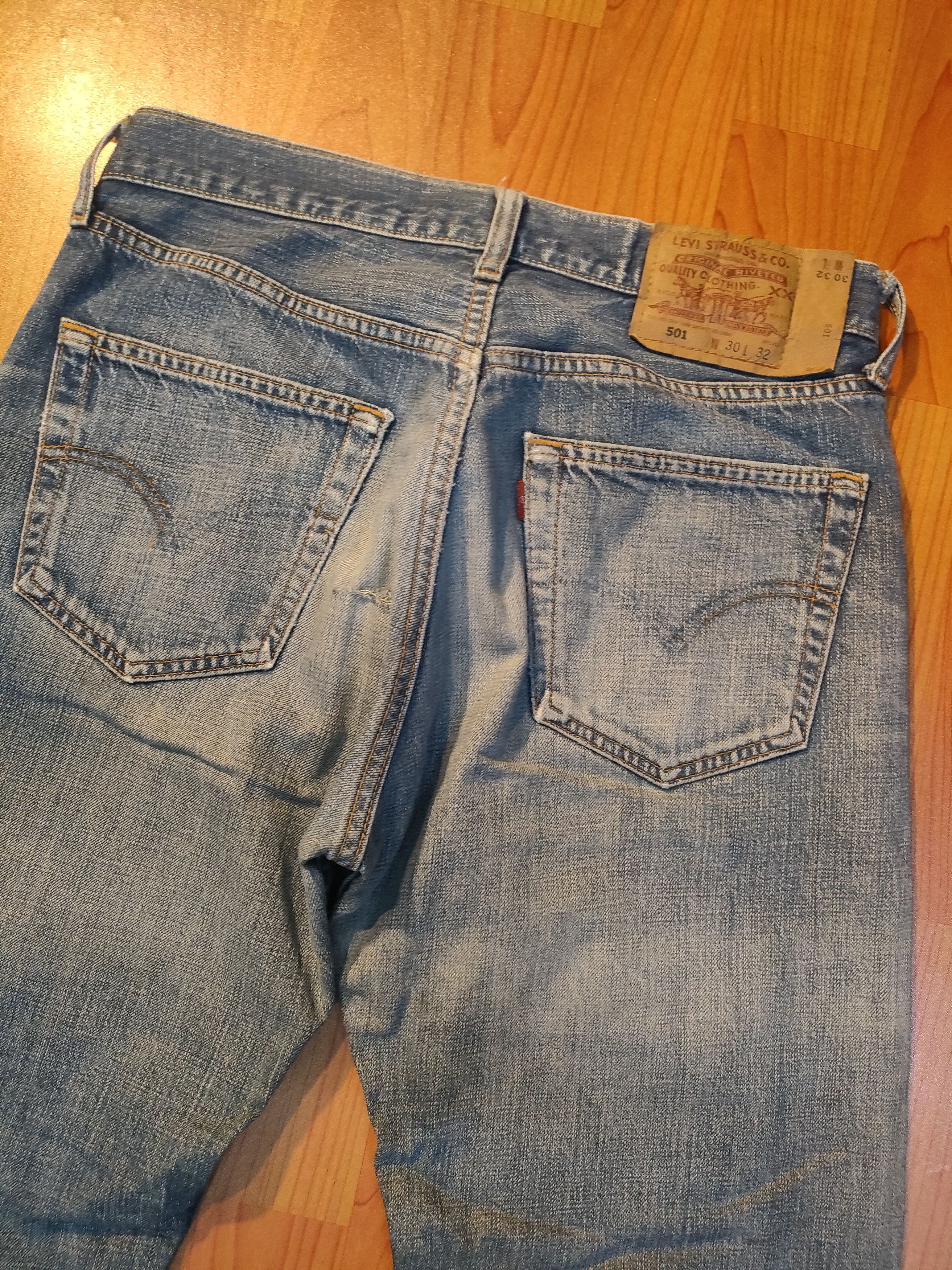 Levi's Vintage Clothing × Vintage Distressed Vintage Levi's Jeans Size US 30 / EU 46 - 3 Thumbnail