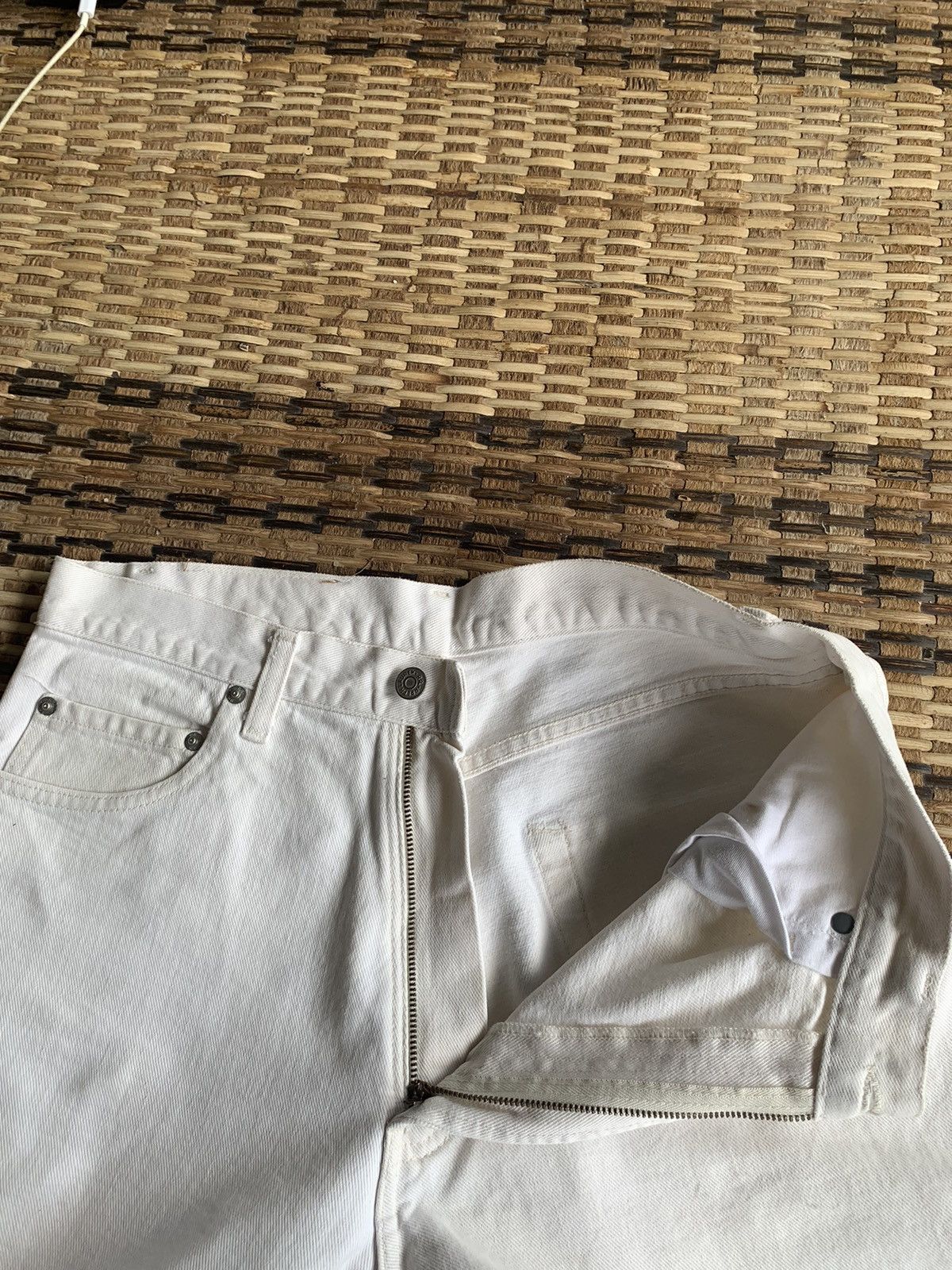 Kapital VINTAGE RRL RALPH LAUREN WHITE MADE IN USA PANTS Size US 31 - 11 Thumbnail