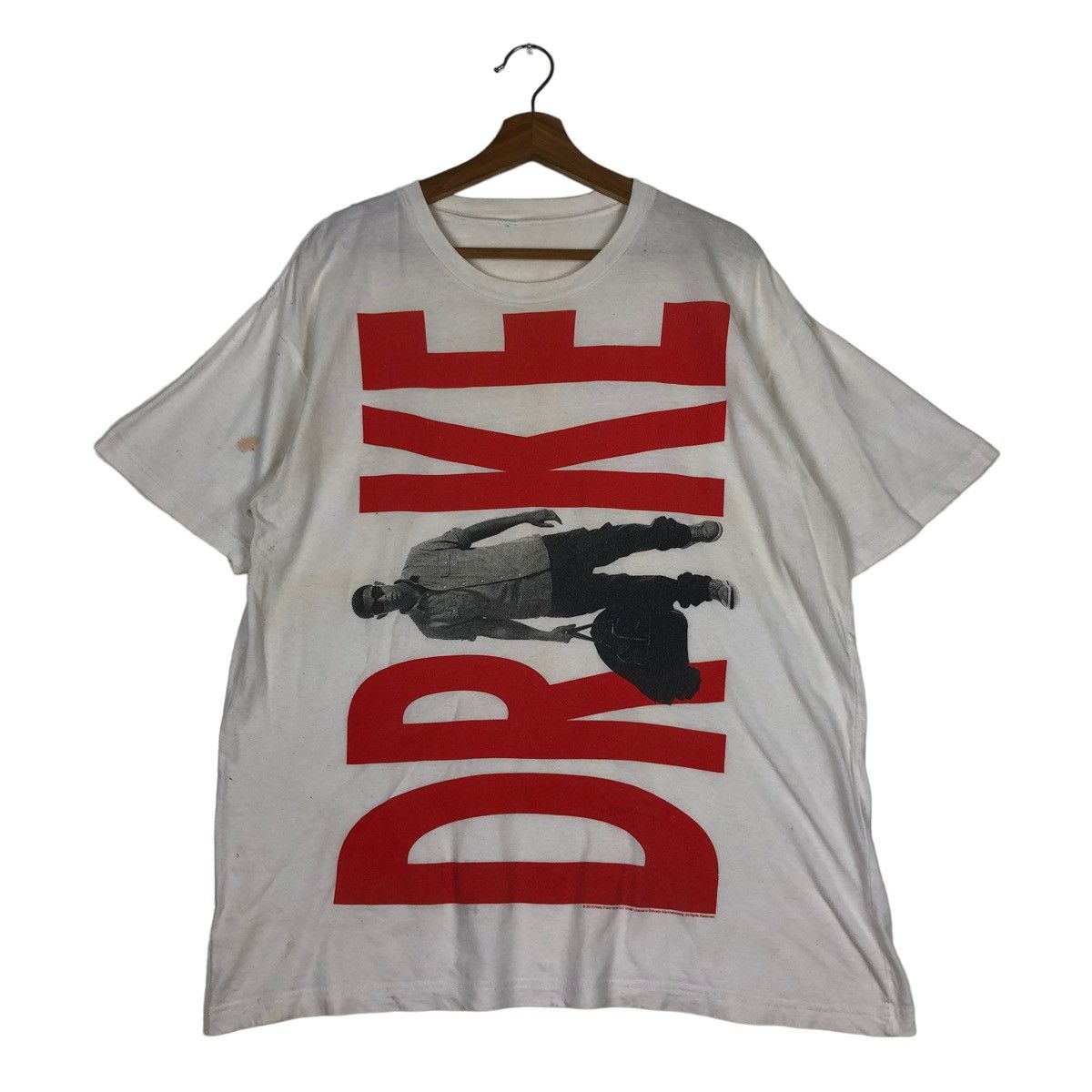 🔥Vtg Drake Short Sleeve T-Shirt Big Logo