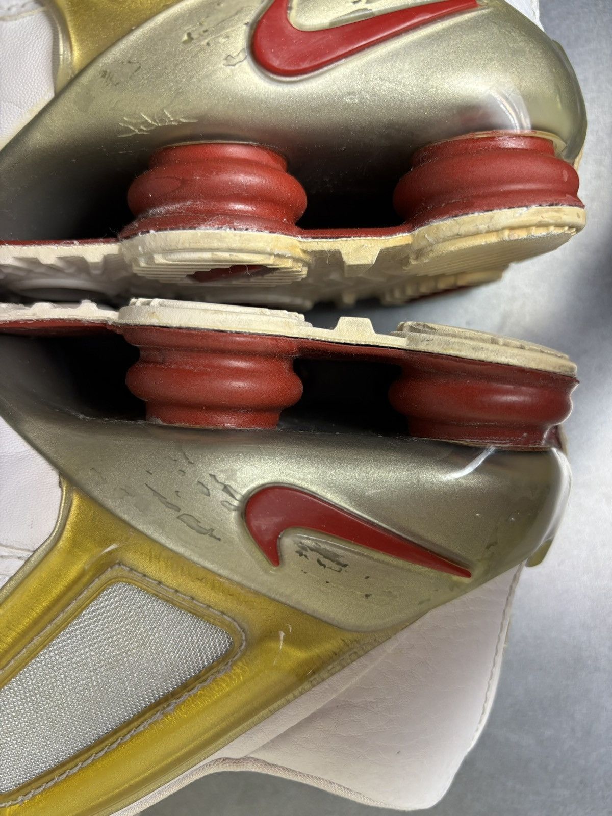 Nike × Vintage 2003 Nike Shox XT 1.0 Cross Training OG Vintage 305414-161 Size US 11 / EU 44 - 22 Thumbnail