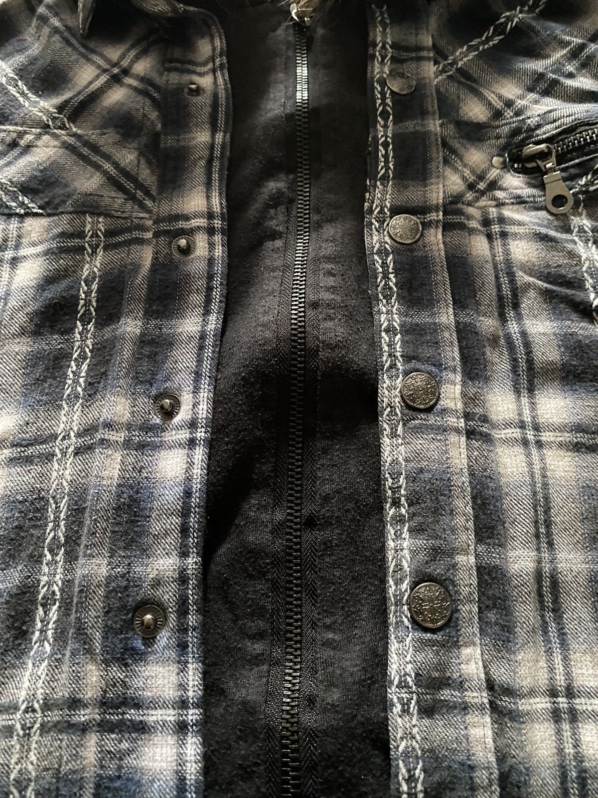 20471120 × If Six Was Nine × Japanese Brand Japanese Grangesta standard double layers tartan shirt Size US L / EU 52-54 / 3 - 5 Thumbnail