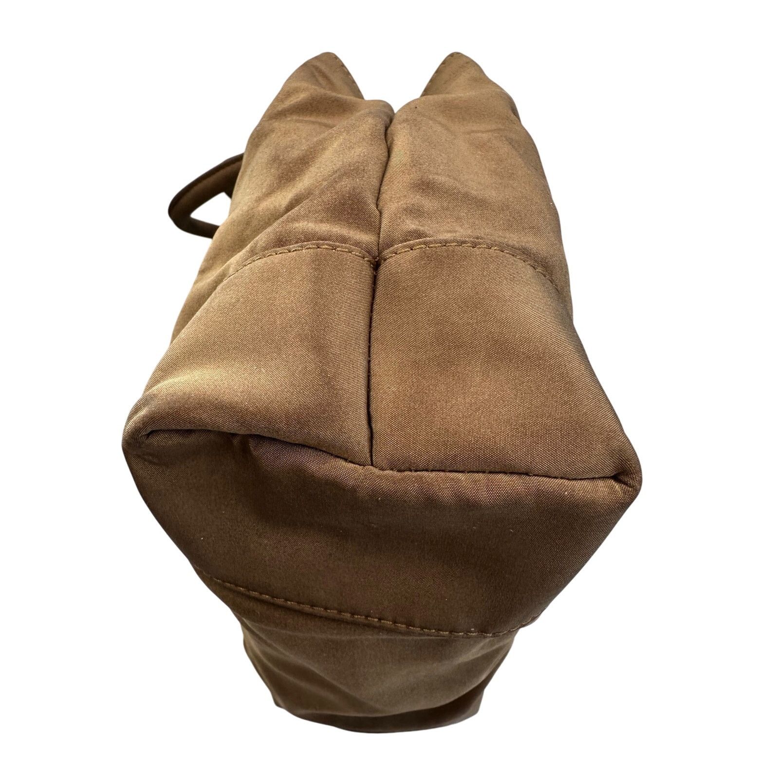 Bottega Veneta Bottega Veneta Brown Nylon Mini Bag with Mirror Size ONE SIZE - 8 Thumbnail