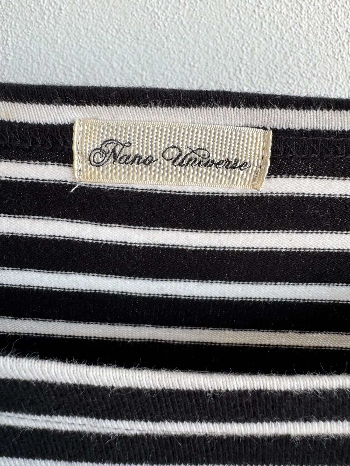 NANO universe Nano Universe Striped Top Box Cropped Size M / US 6-8 / IT 42-44 - 3 Thumbnail
