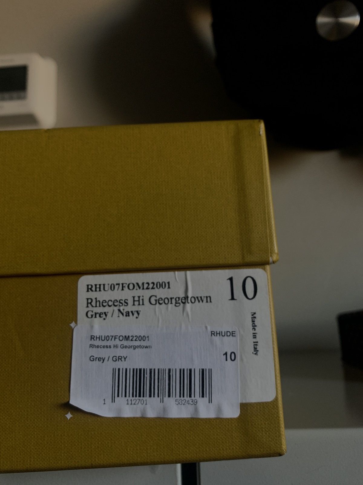 Rhude Rhude Rhecess Hi Georgetown Size US 10 / EU 43 - 8 Thumbnail