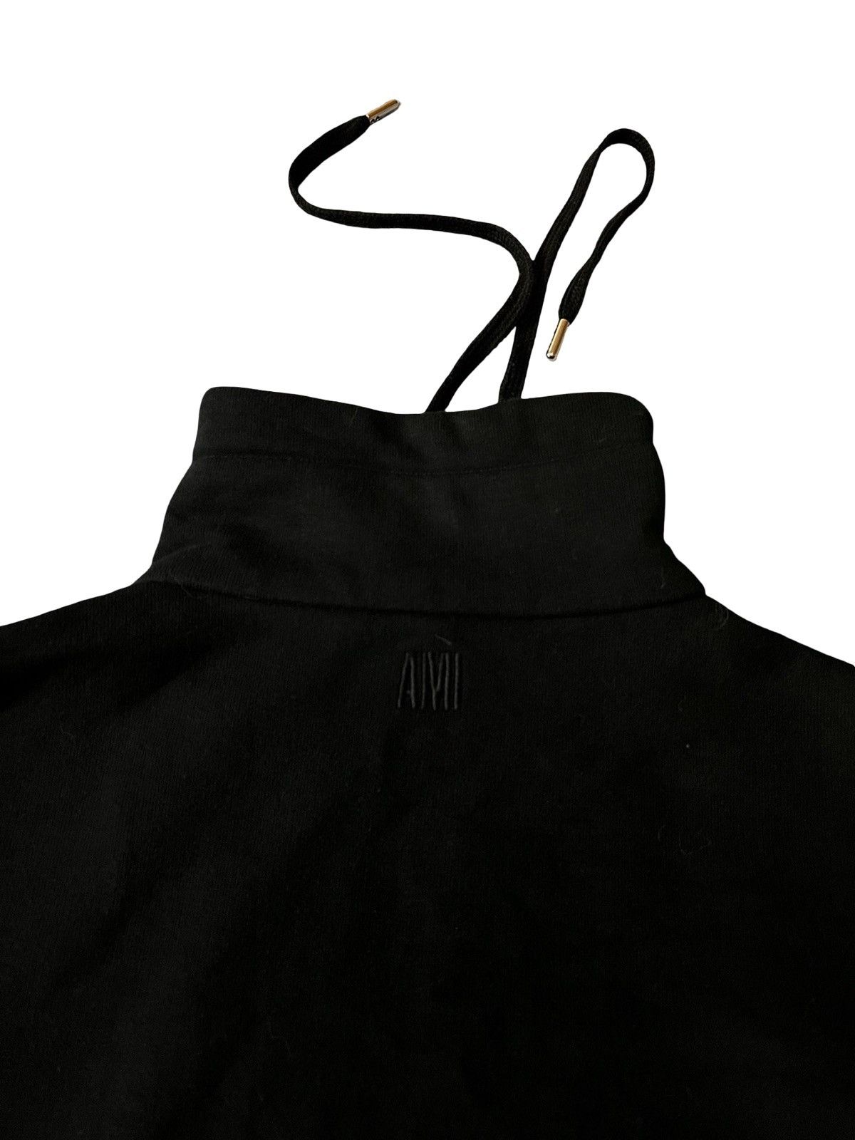 AMI AMI Paris Ami de Coeur-embroidered half-zip hoodie Size US S / EU 44-46 / 1 - 3 Thumbnail
