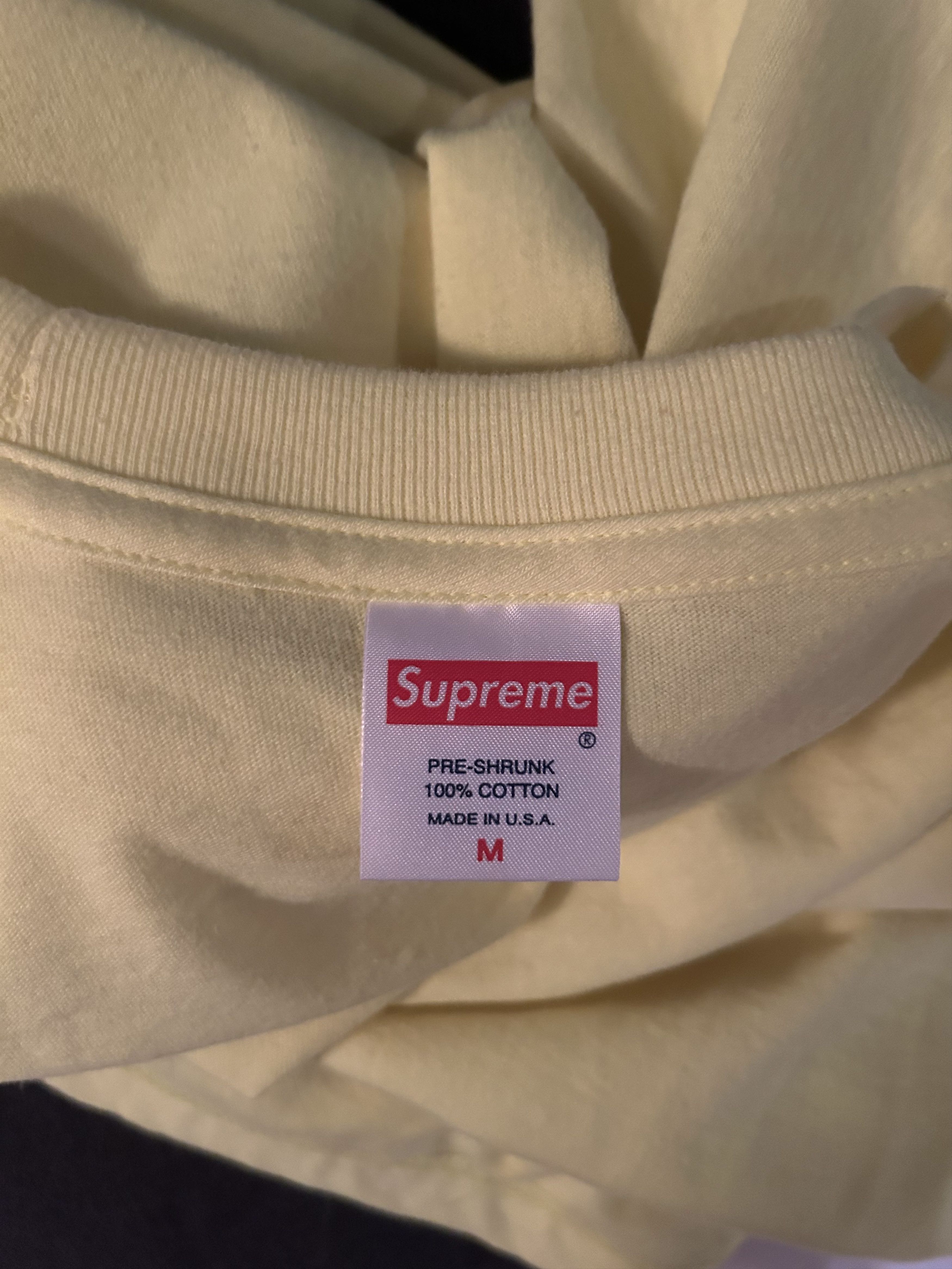 Supreme SS17 Supreme Digi Tee Yellow Size US M / EU 48-50 / 2 - 3 Thumbnail