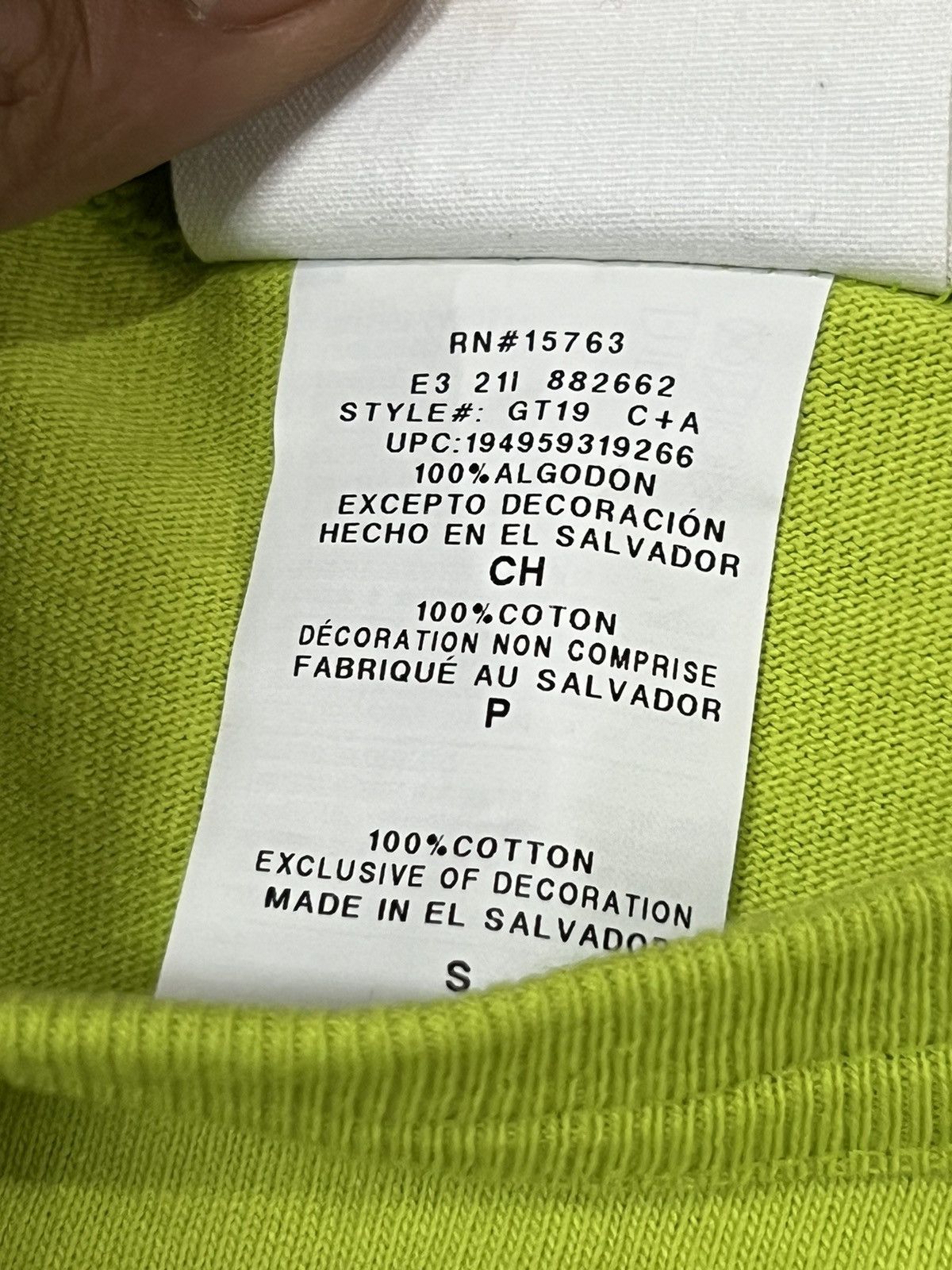 Champion Champion reverse weave t-shirt Size US S / EU 44-46 / 1 - 10 Thumbnail