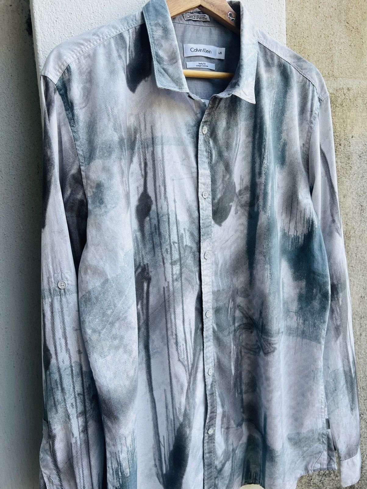 Calvin Klein 205W39NYC Calvin Klein 205w39nyc Oversized Shirt Size US L / EU 52-54 / 3 - 3 Thumbnail