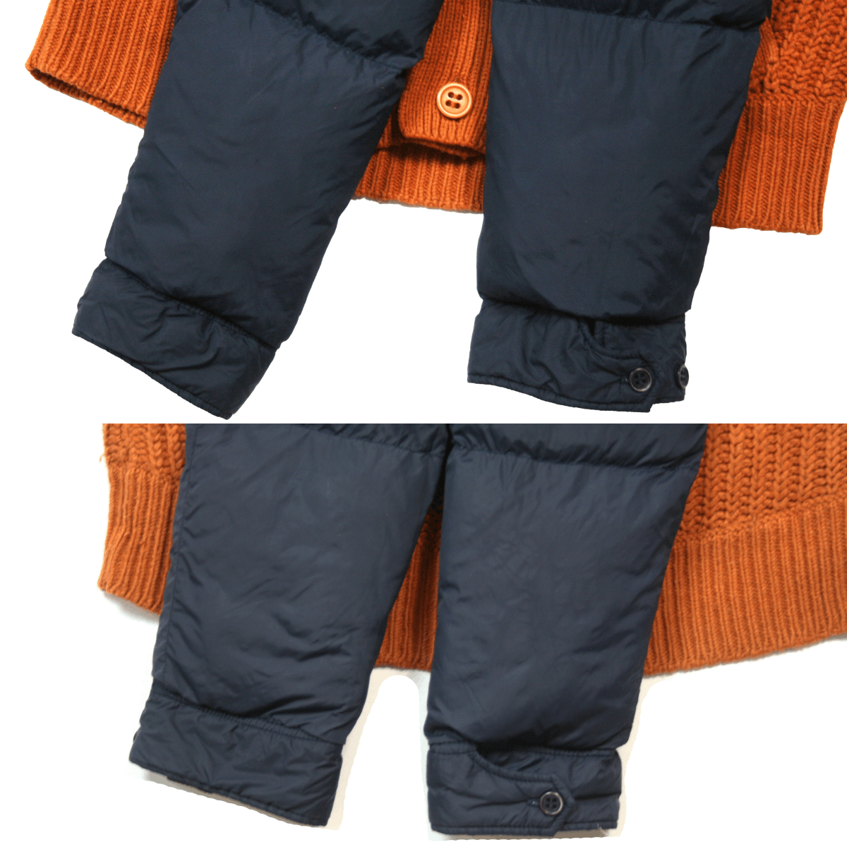 Diesel 00S Logo Y2K Reversible Puffer Sleeves Jacket Vintage Size US L / EU 52-54 / 3 - 11 Thumbnail