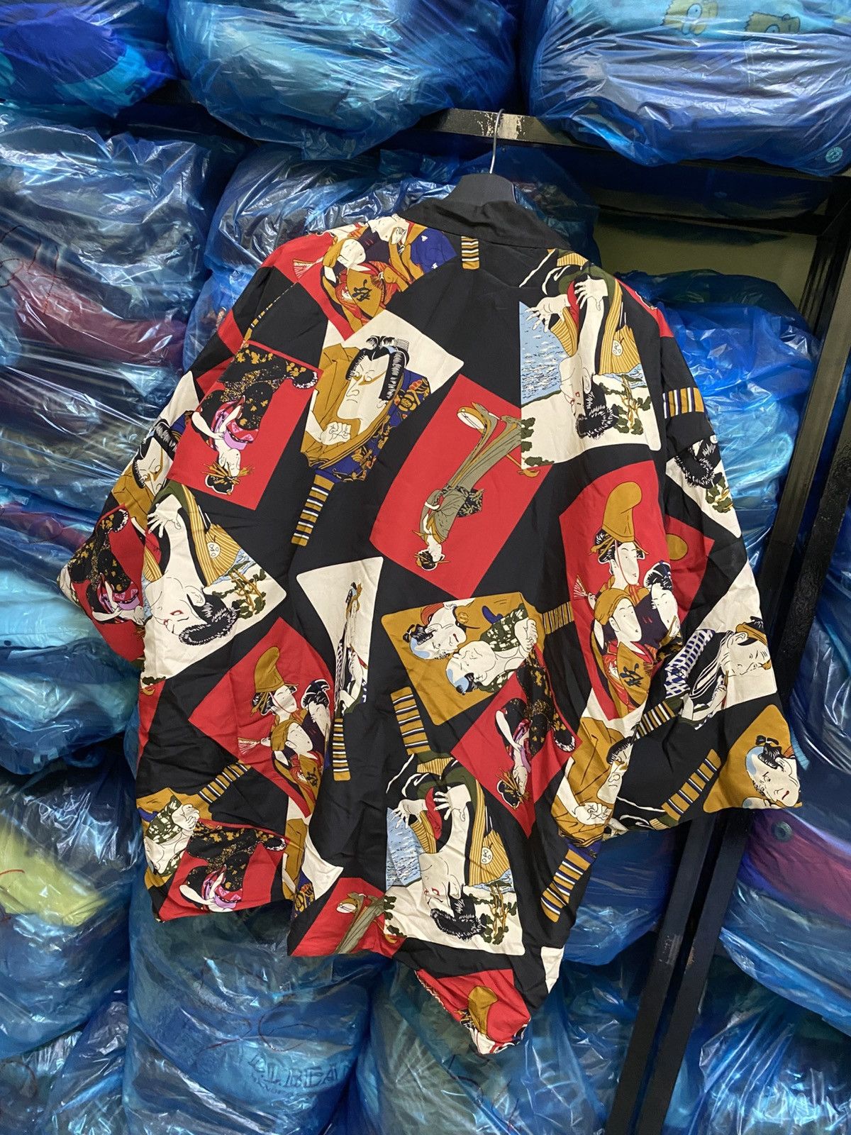Japanese Brand Vintage Japanese Ukiyo-e Haori Jacket Kimono Style - Unisex Size US L / EU 52-54 / 3 - 12 Thumbnail