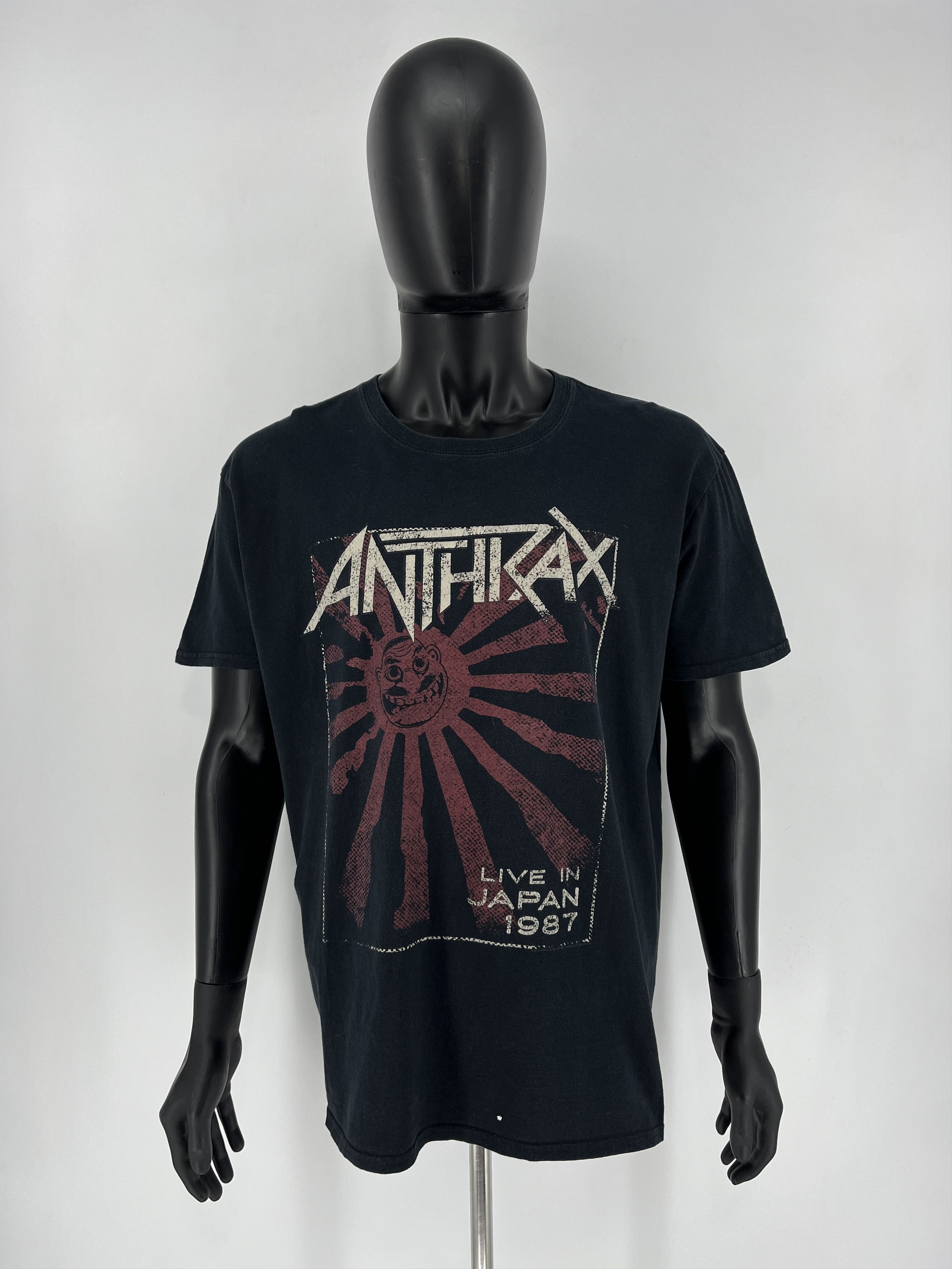 Other Vintage Y2K Anthrax Horror Skulls Band Rock Streetwear Tee Size US XL / EU 56 / 4 - 2 Thumbnail