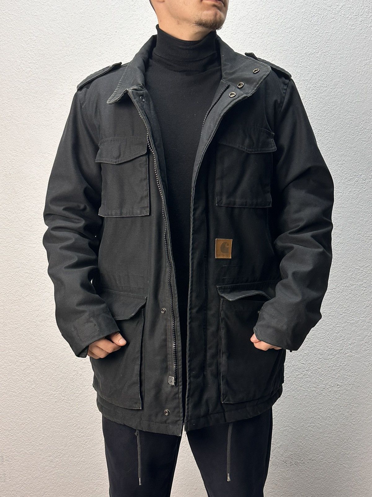 Carhartt Wip Carhartt military parka utility multipocket street style Size US L / EU 52-54 / 3 - 2 Thumbnail