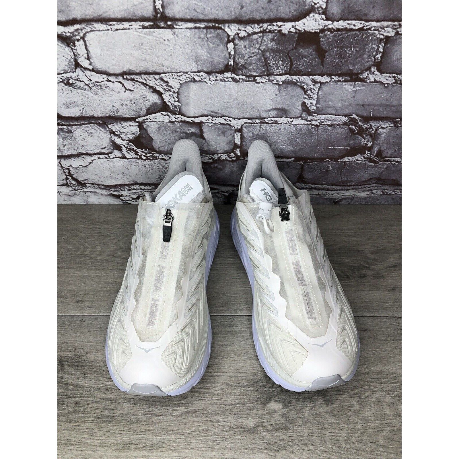 Hoka HOKA Project Clifton Blanc de Blanc Lunar Rock White Mesh Ce Size US 9 / IT 39 - 20 Thumbnail