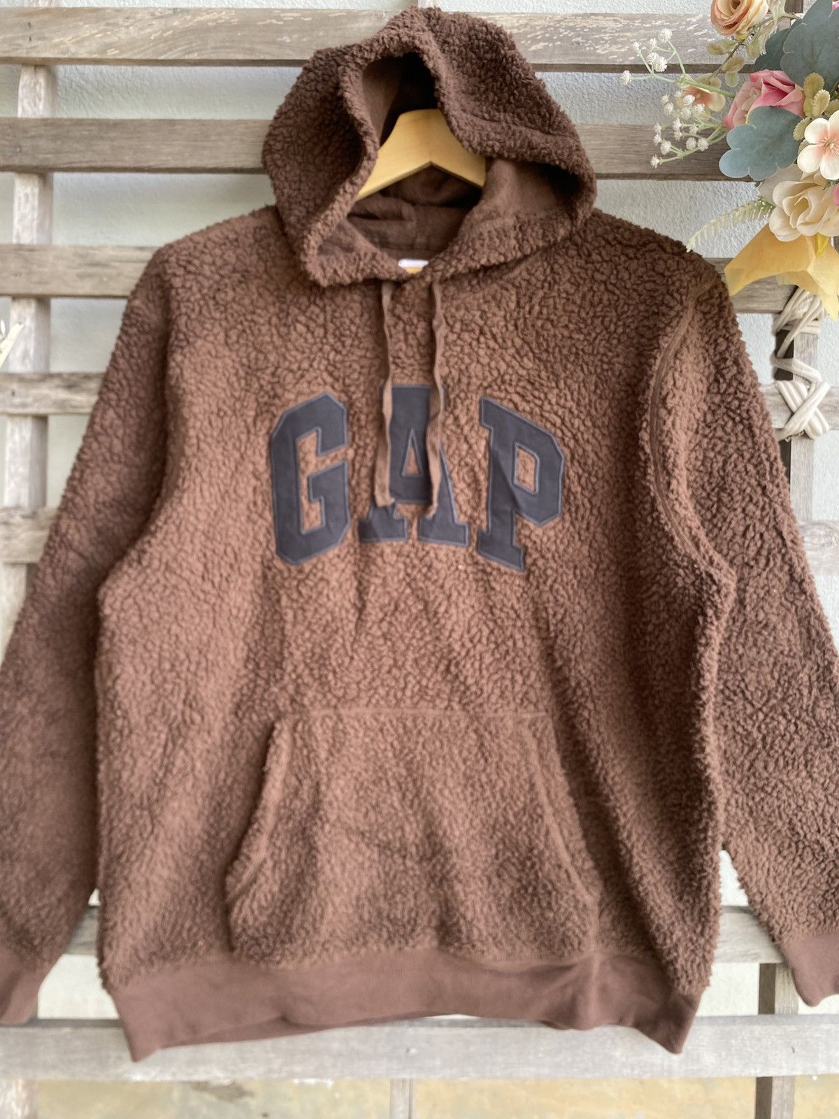 Gap GAP sherpa hoodie - oversizes 23.5” x 28.5” Size US L / EU 52-54 / 3 - 3 Thumbnail