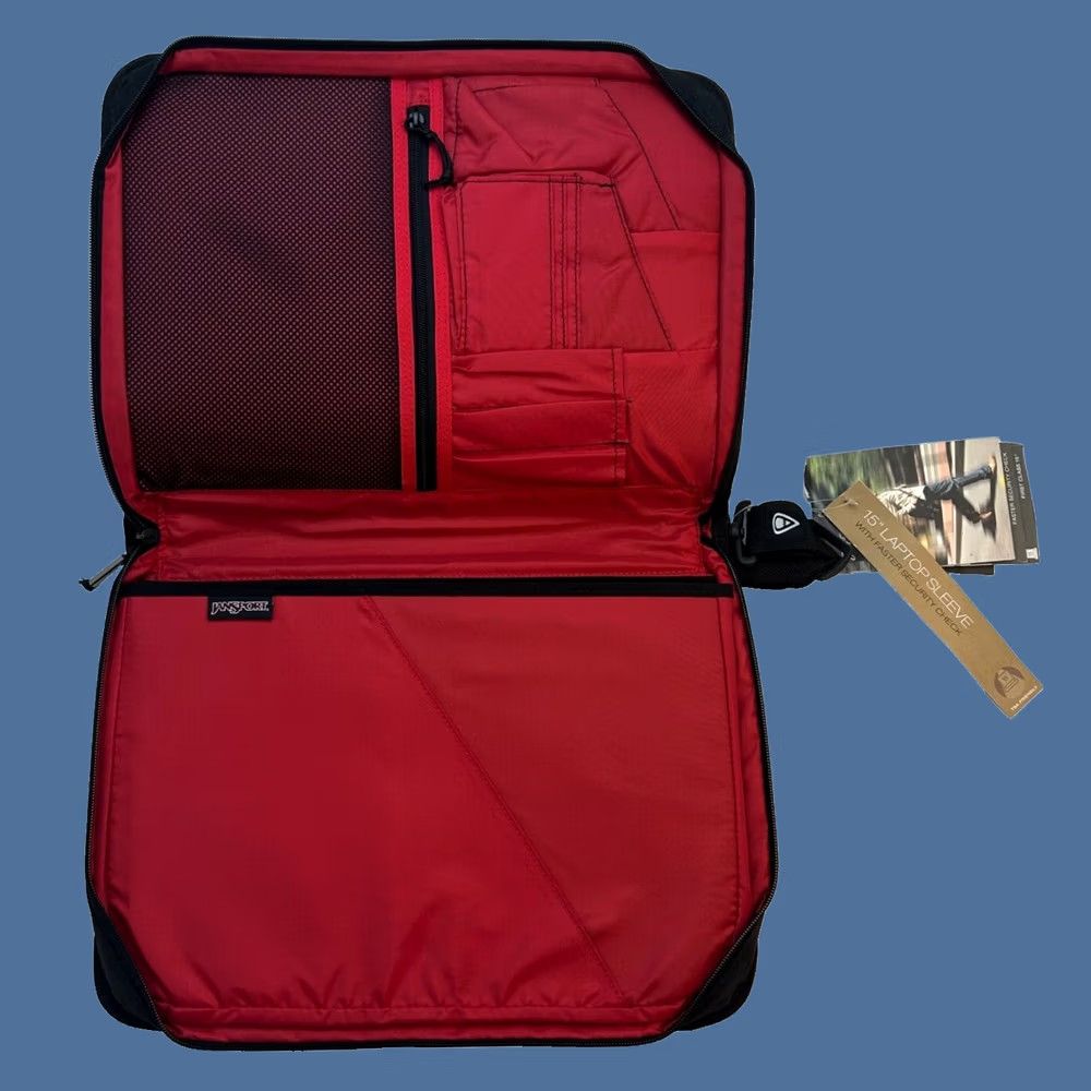 vintage jansport utility bag Big Student Webbing grab handle and cord Bag restock  New totes,