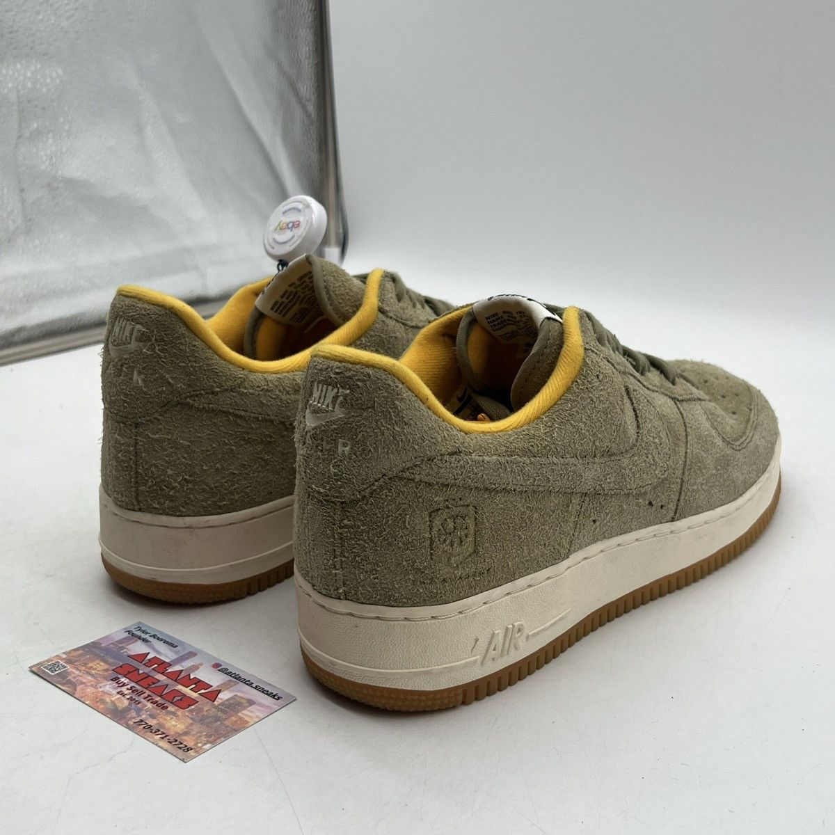 Nike Air Force 1 low EYBL Size US 12 / EU 45 - 5 Thumbnail