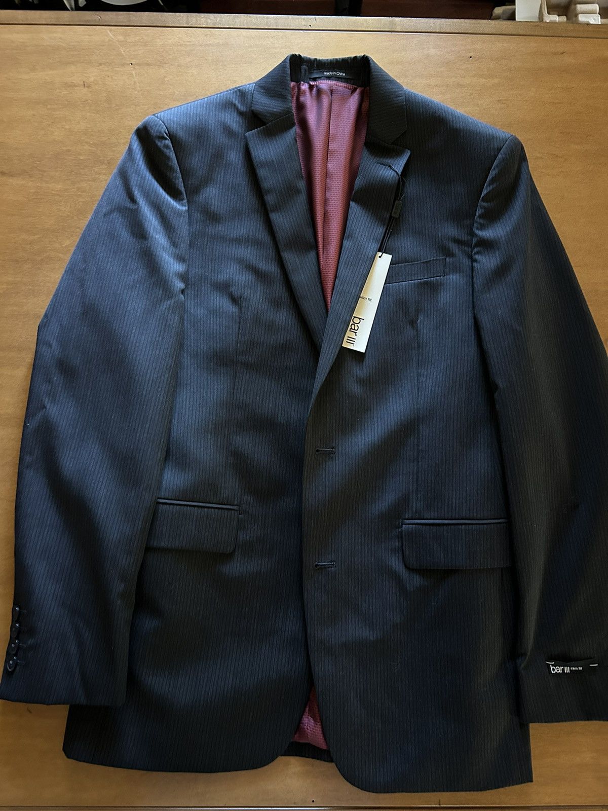 Bar III Bar Suit Size 36R - 1 Thumbnail