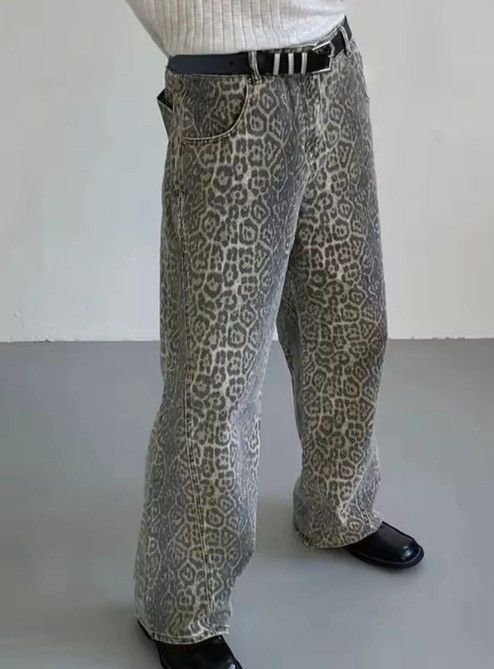 Japanese Brand Leopard Pant Style Size US 30 / EU 46 - 6 Thumbnail