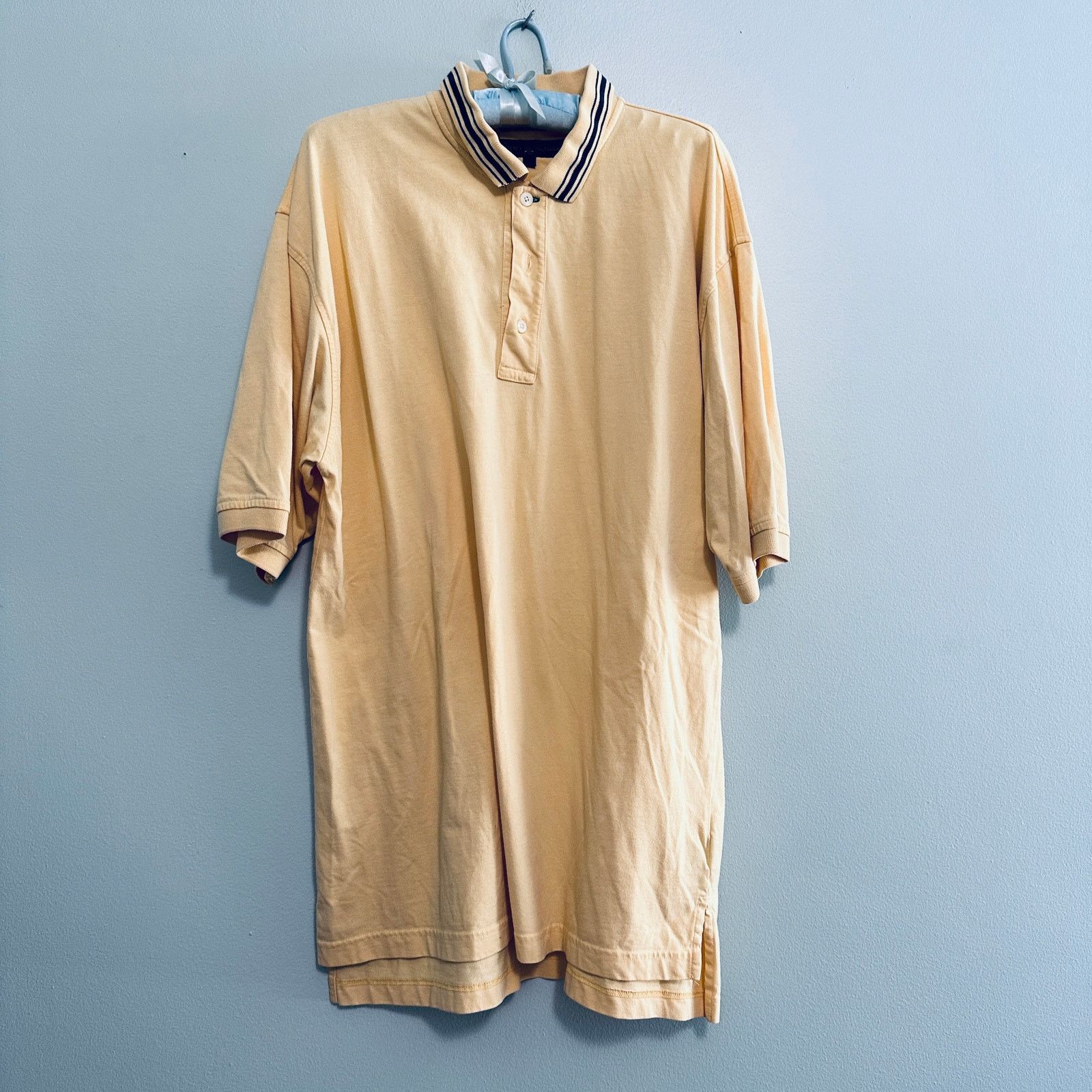 Tommy Hilfiger Tommy Hilfiger yellow polo Size US L / EU 52-54 / 3 - 2 Thumbnail