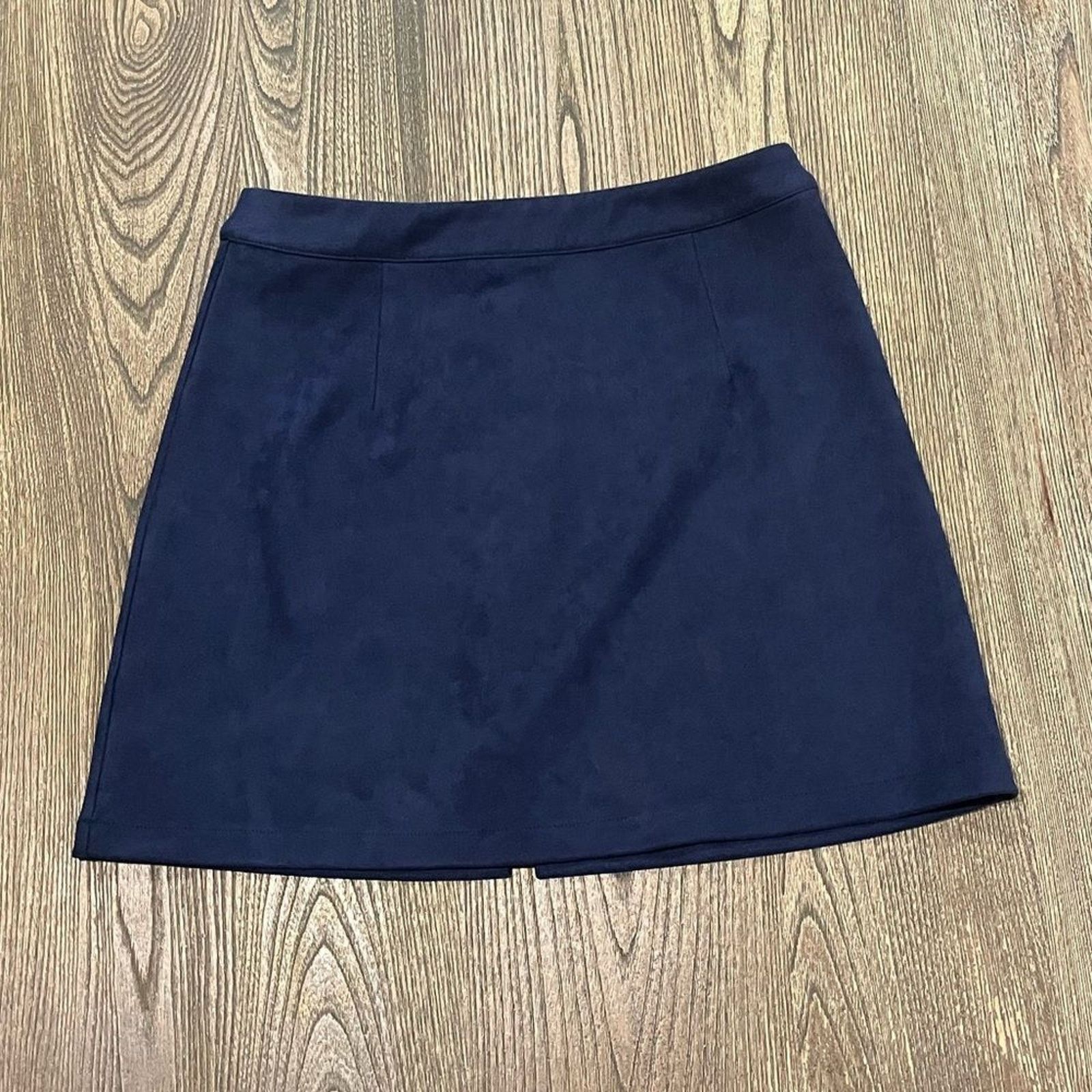 Vintage Axyeh Womens Zipper Front A-Line Mini Skirt High Rise S Size 26" / US 2 / IT 38 - 4 Thumbnail