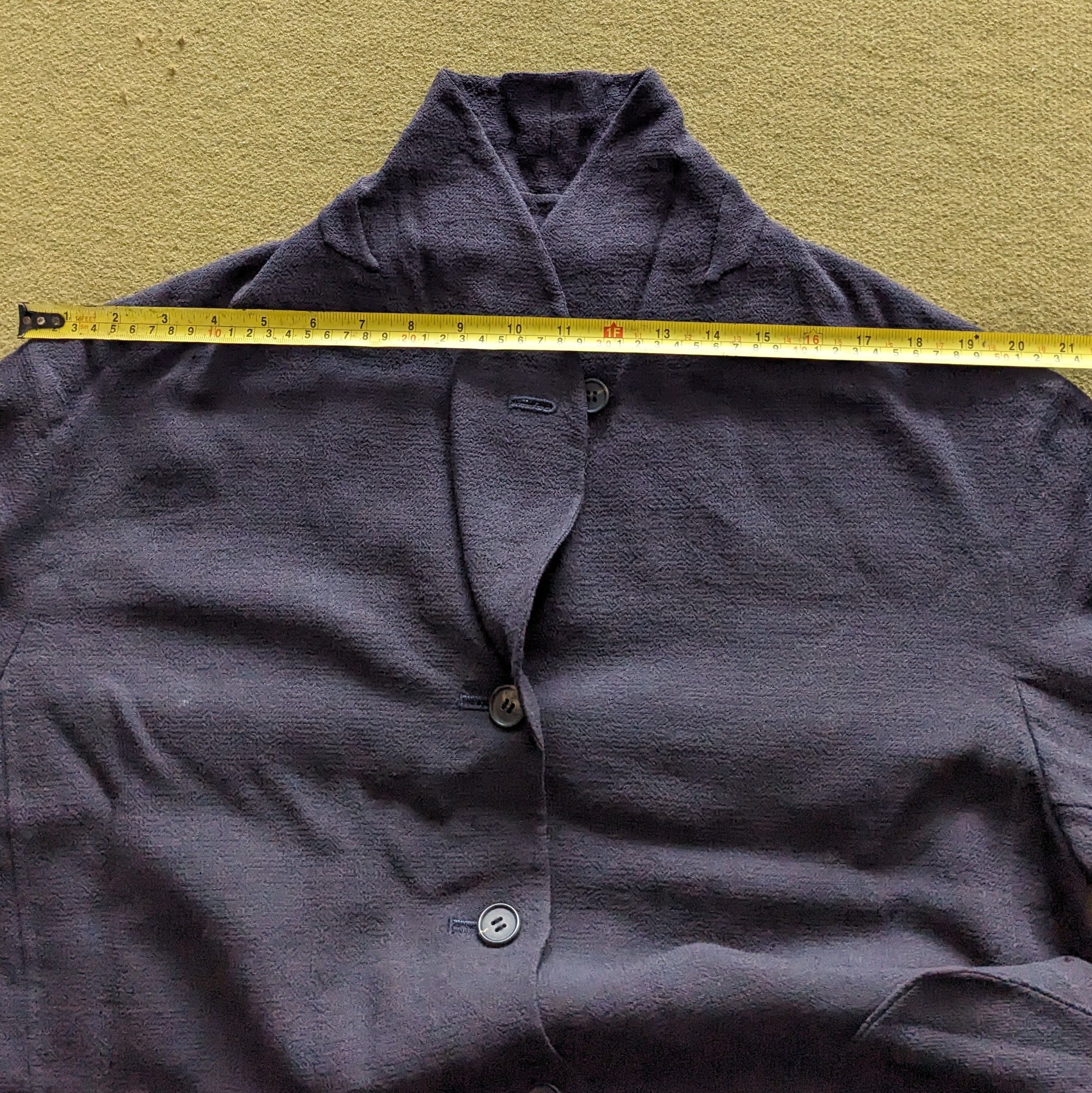Issey Miyake Vintage ISSEY MIYAKE Japanese Brand Blazer Coat Size US L / EU 52-54 / 3 - 4 Thumbnail