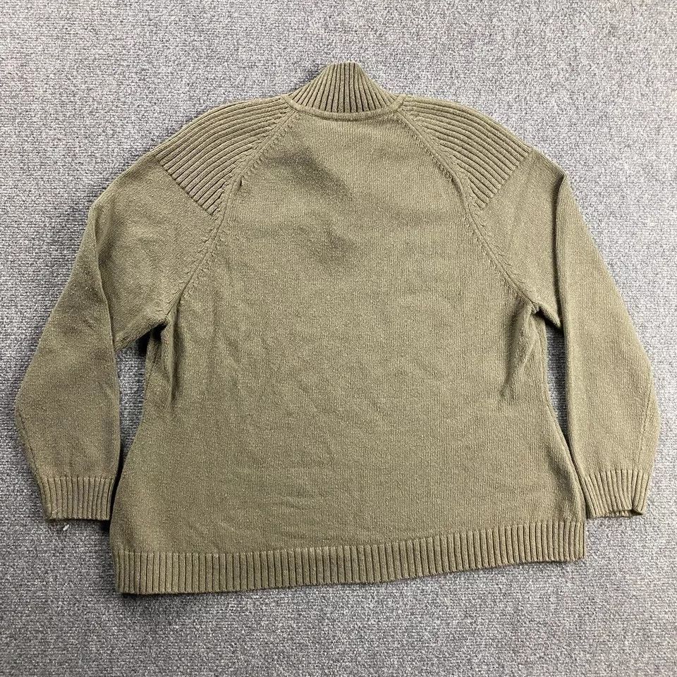 Mossimo × Vintage Vintage Mossimo Sweater Women's 1X 18W/20W Snap Mock Neck Size ONE SIZE - 6 Thumbnail