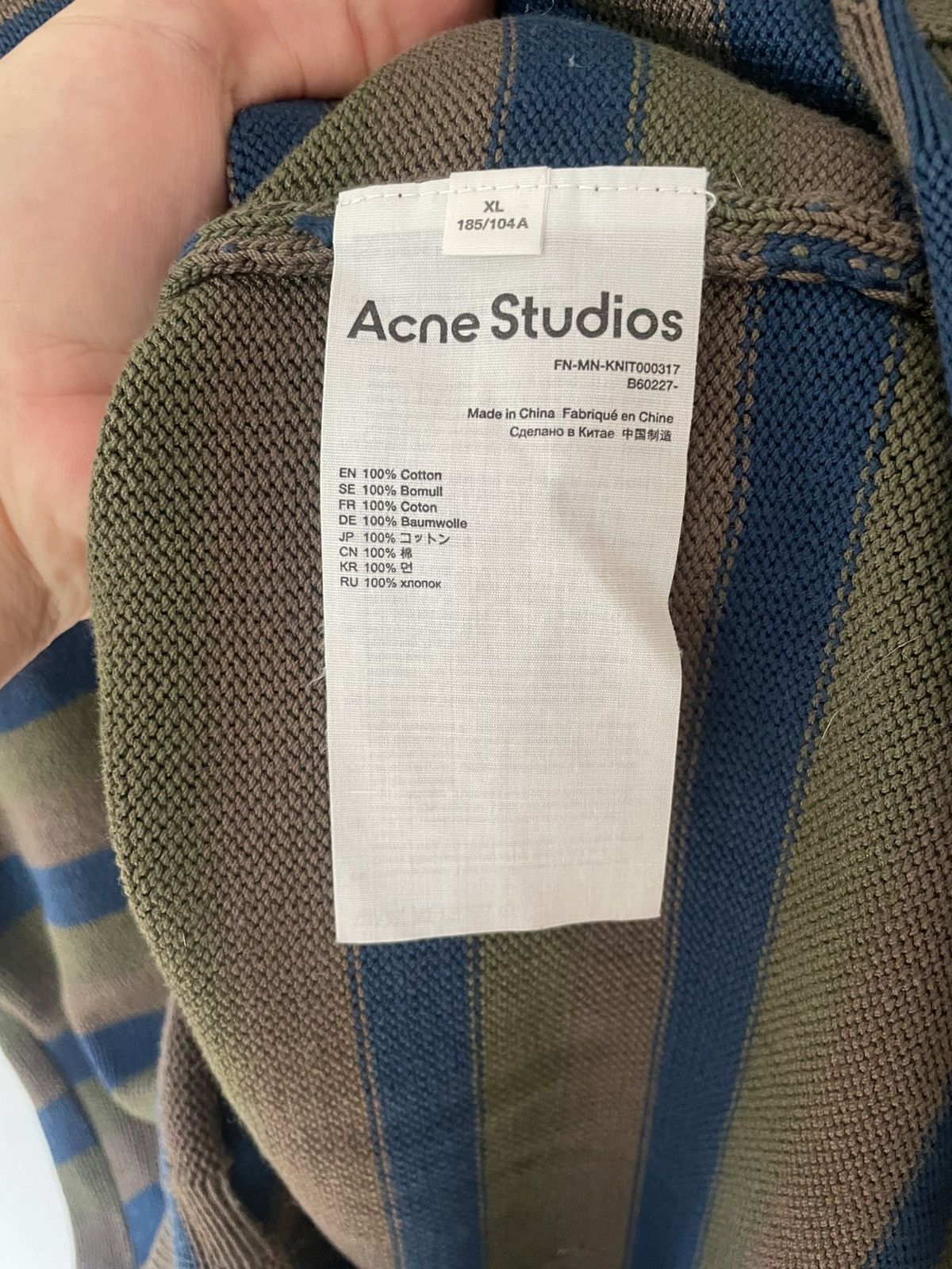 Acne Studios Acne studio polo T Size US S / EU 44-46 / 1 - 6 Thumbnail