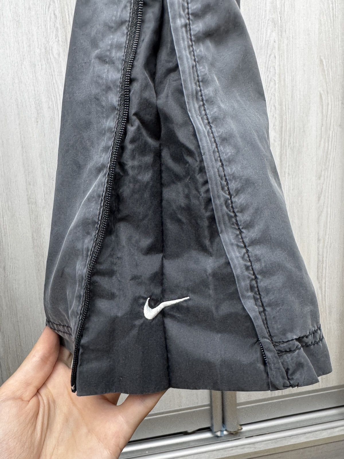 Nike Nike vintage y2k dark grey faded distressed track pants sz M Size US 32 / EU 48 - 11 Thumbnail