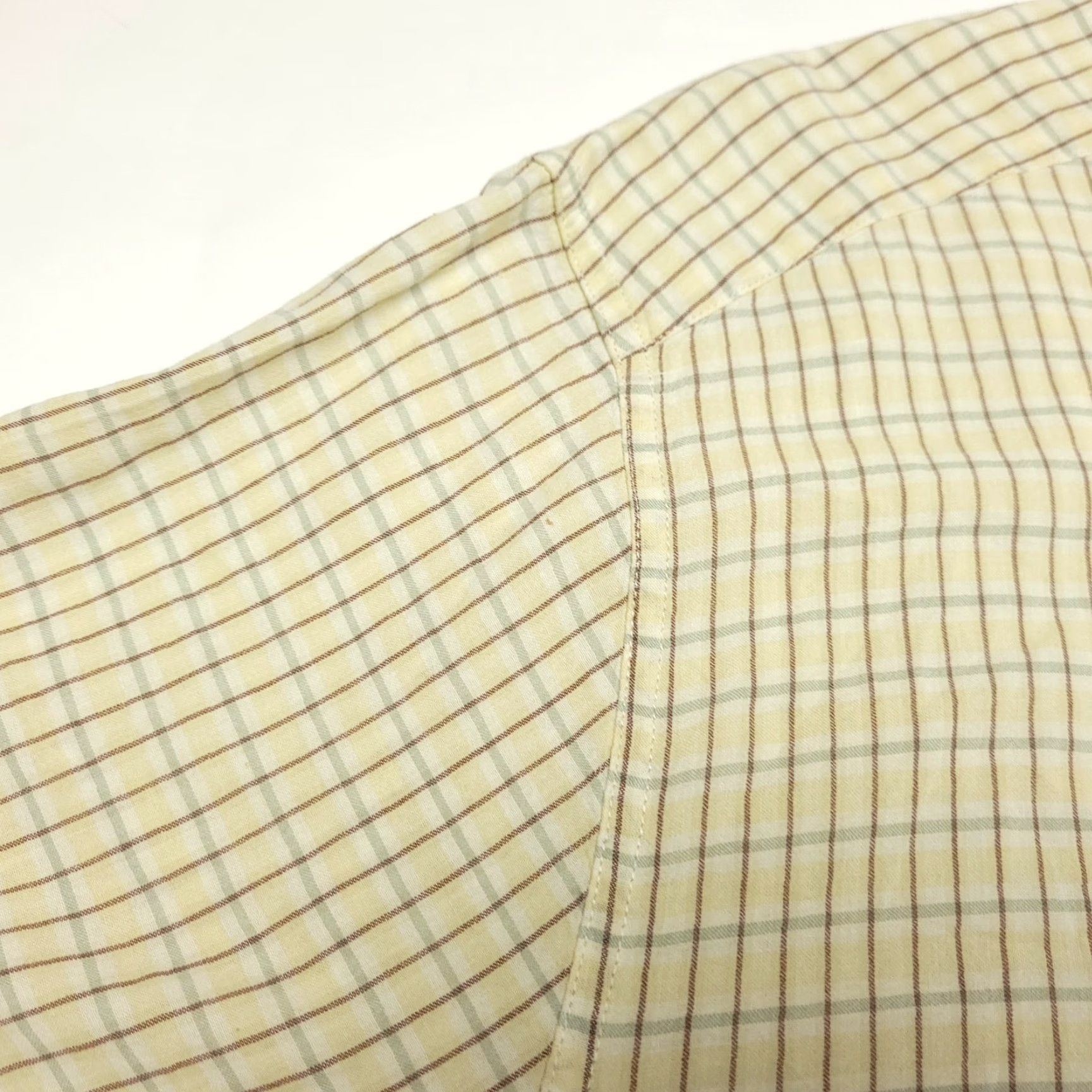 Eddie Bauer Eddie Bauer Button-Up Shirt Men’s Short Sleeve Yellow Check Casual Large Adult Regular Size Size US L / EU 52-54 / 3 - 4 Thumbnail