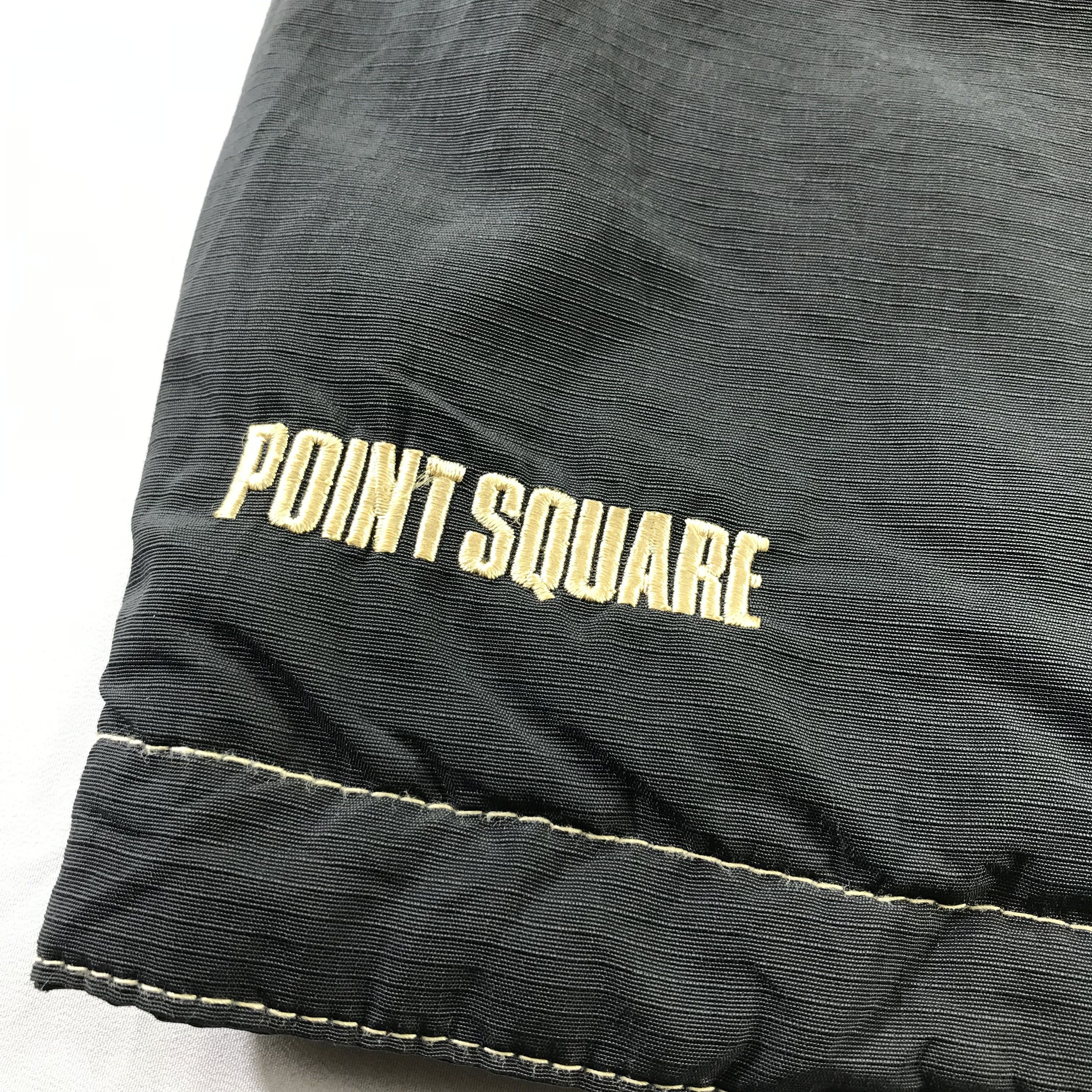 Japanese Brand Vintage Point Square Windbreaker Hooded Full-Zip Jackrt Size US M / EU 48-50 / 2 - 9 Thumbnail
