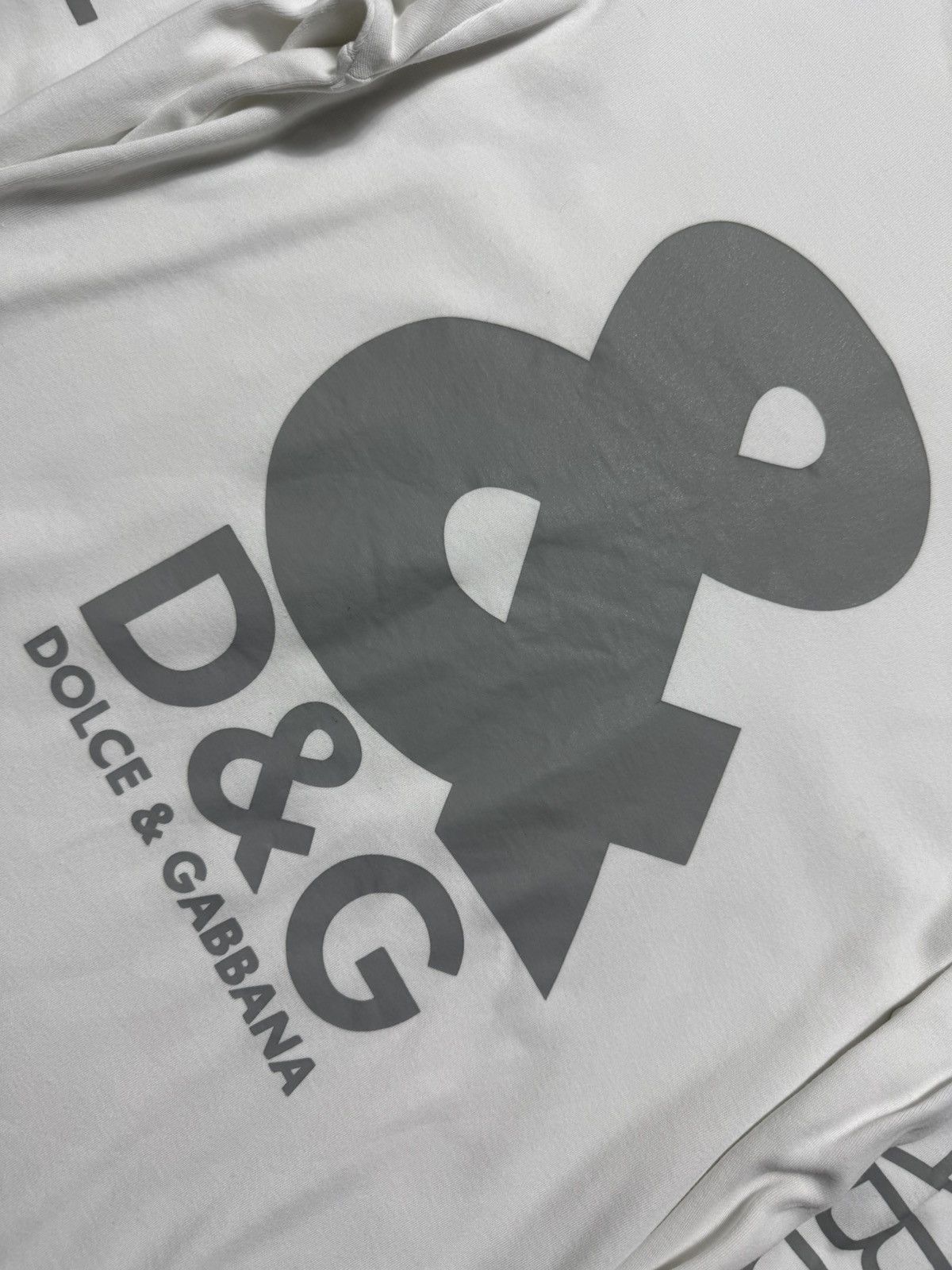 Dolce & Gabbana Dolce & Gabbana DG White Luxury Vintage Long Sleeve Size M Size US M / EU 48-50 / 2 - 7 Thumbnail