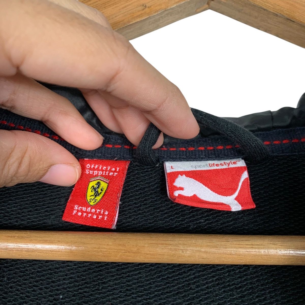 Ferrari × Puma PUMA X FERRARI Scuderia Ferrari Big Logo Hoodies #1957-C85 Size US L / EU 52-54 / 3 - 19 Thumbnail