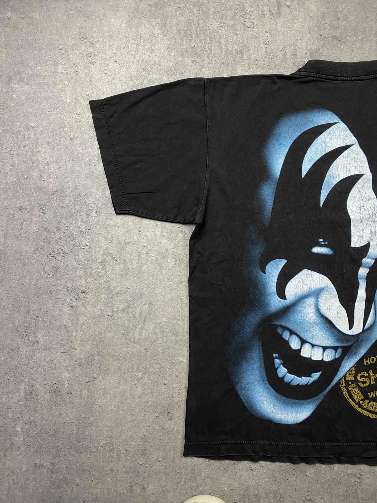 Japanese Brand × KISS × Vintage !!!RARE!!! Kiss t-shirt 1990 vintage avantgarde rok dripp Size US L / EU 52-54 / 3 - 7 Thumbnail