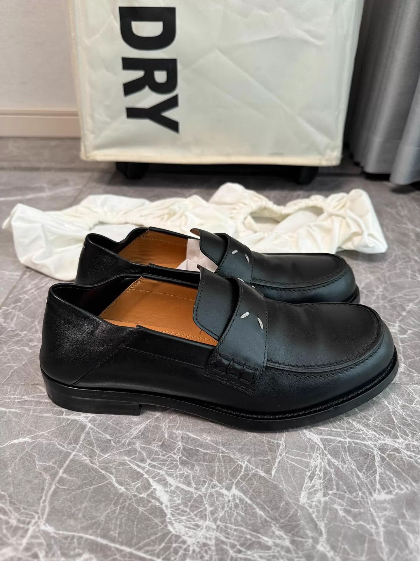 Maison Margiela Maison Margiela Stitch Mule Loafer Black Size US 7 / IT 37 - 3 Thumbnail