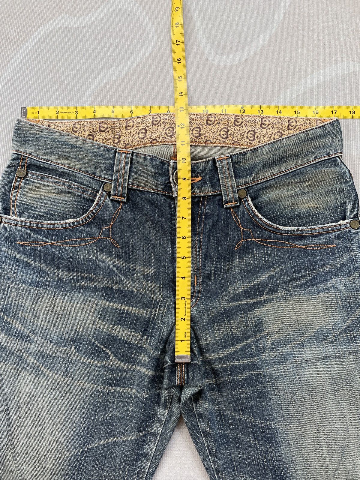 Edwin Vintage Edwin 503 Straight Jeans Size US 34 / EU 50 - 14 Thumbnail