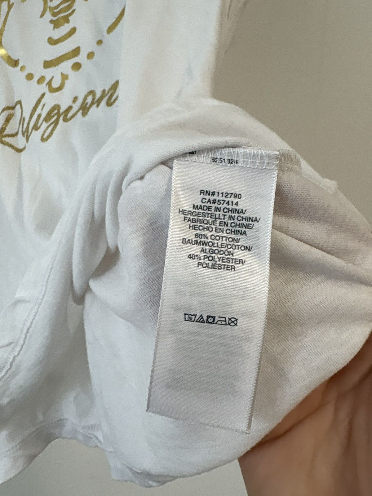 True Religion True Religion Womens y2k casual t-shirt japanese style Size M / US 6-8 / IT 42-44 - 7 Thumbnail