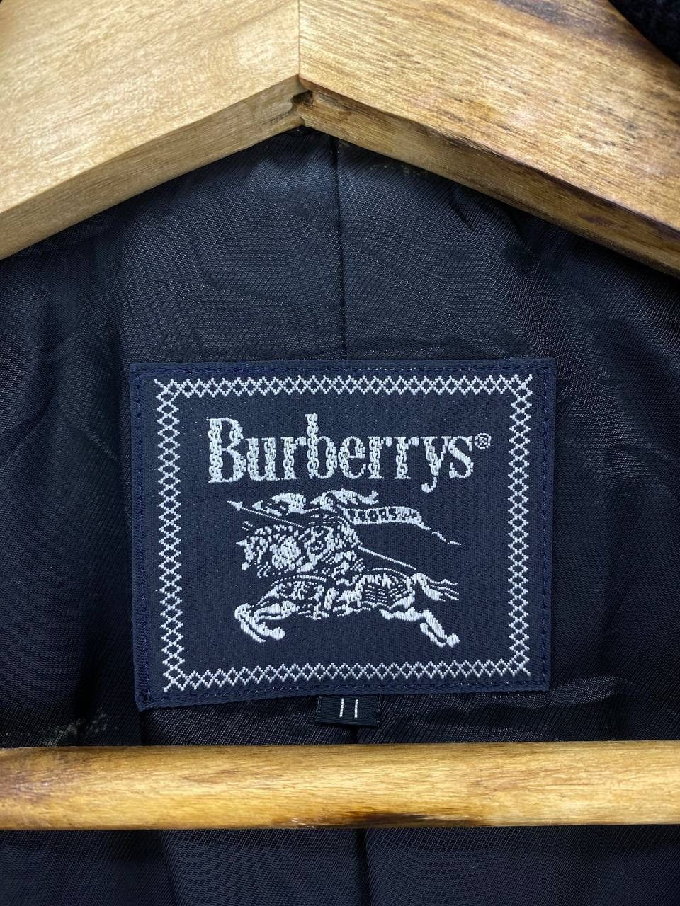 Burberry Vintage Burberry Double Breasted Coat Tweed Jacket Size S / US 4 / IT 40 - 7 Thumbnail