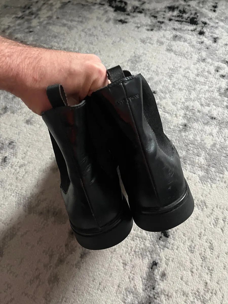 Designer × Prada × Vintage AW2005 Prada Optimum Leather Boots Size US 10.5 / EU 43-44 - 4 Thumbnail