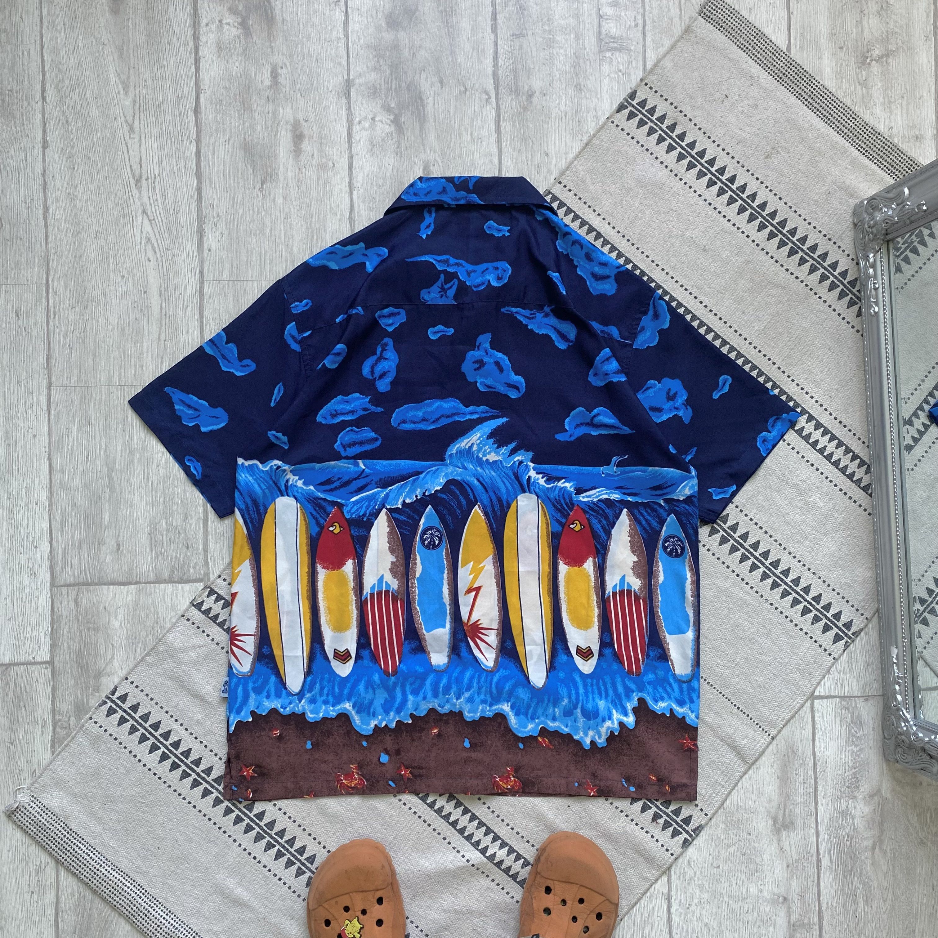Billabong 🏄🏻‍♂️ Vintage Surf Hawaiian Shirt Y2K Oneill Billabong Size US L / EU 52-54 / 3 - 7 Thumbnail