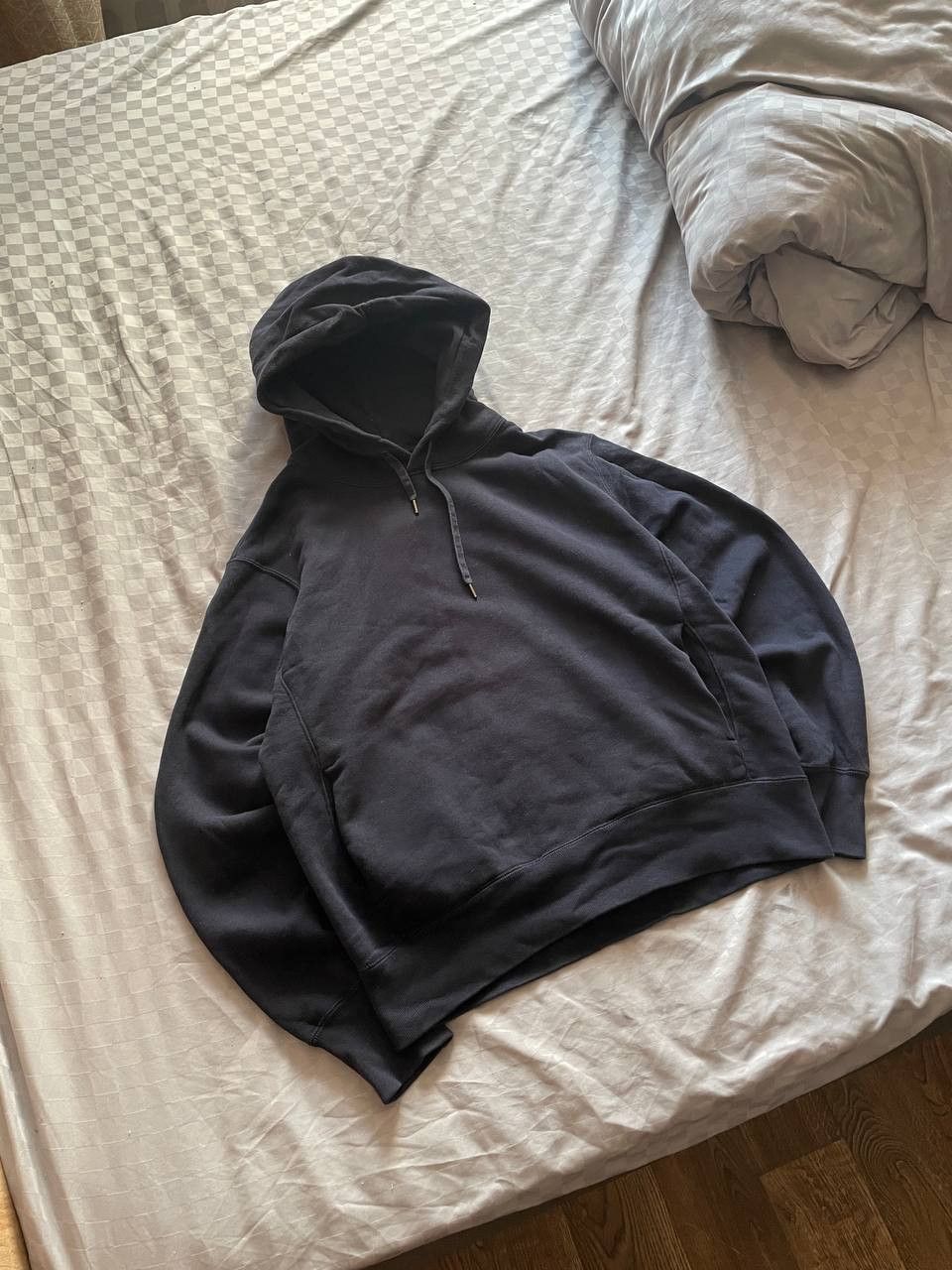 Japanese Brand Vintage boxy fit hoodie y2k distressed Size US S / EU 44-46 / 1 - 1 Thumbnail