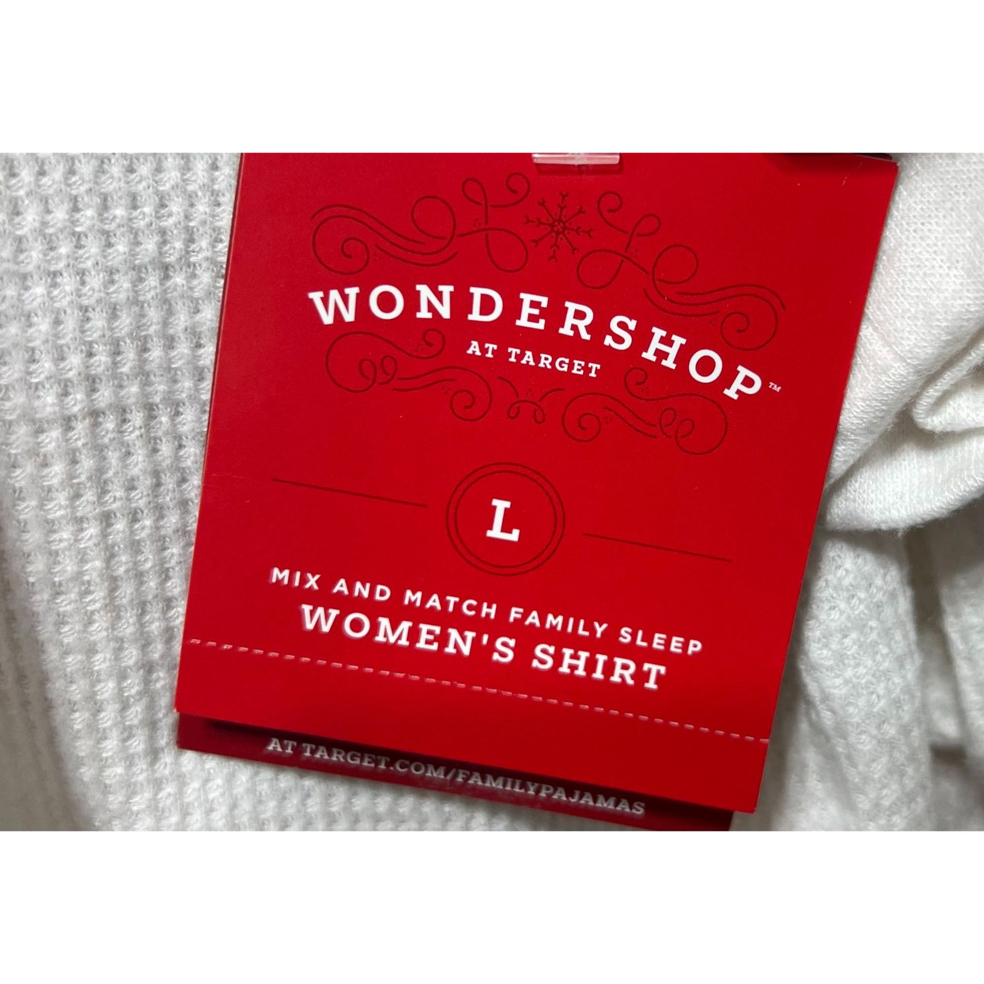 Other Wonder Shop - Women's Thermal Pajamas Top - White - Large Size L / US 10 / IT 46 - 13 Thumbnail