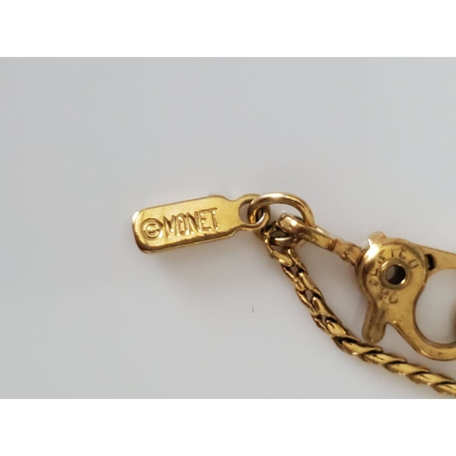 Monet Vintage Monet Designer Charm Necklace Size ONE SIZE - 6 Thumbnail