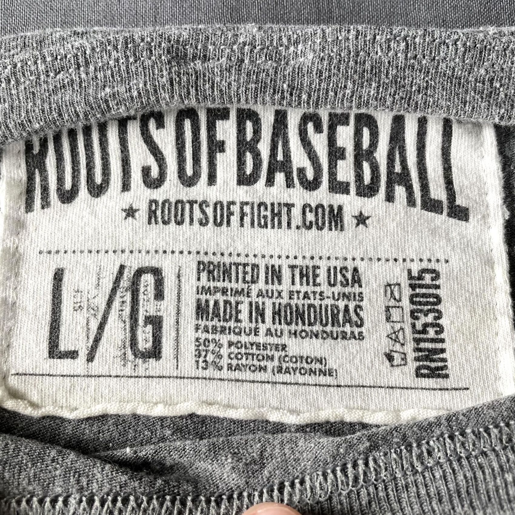 Roots Roots of Fight Jackie Robinson Shirt Mens Large Brooklyn 42 Baseball RM13015 Size US L / EU 52-54 / 3 - 3 Thumbnail