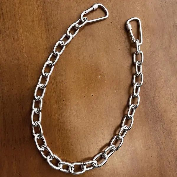 Jewelry Aluminum Buckle Thick Pants Chain, Wallet Chain Size ONE SIZE - 5 Thumbnail