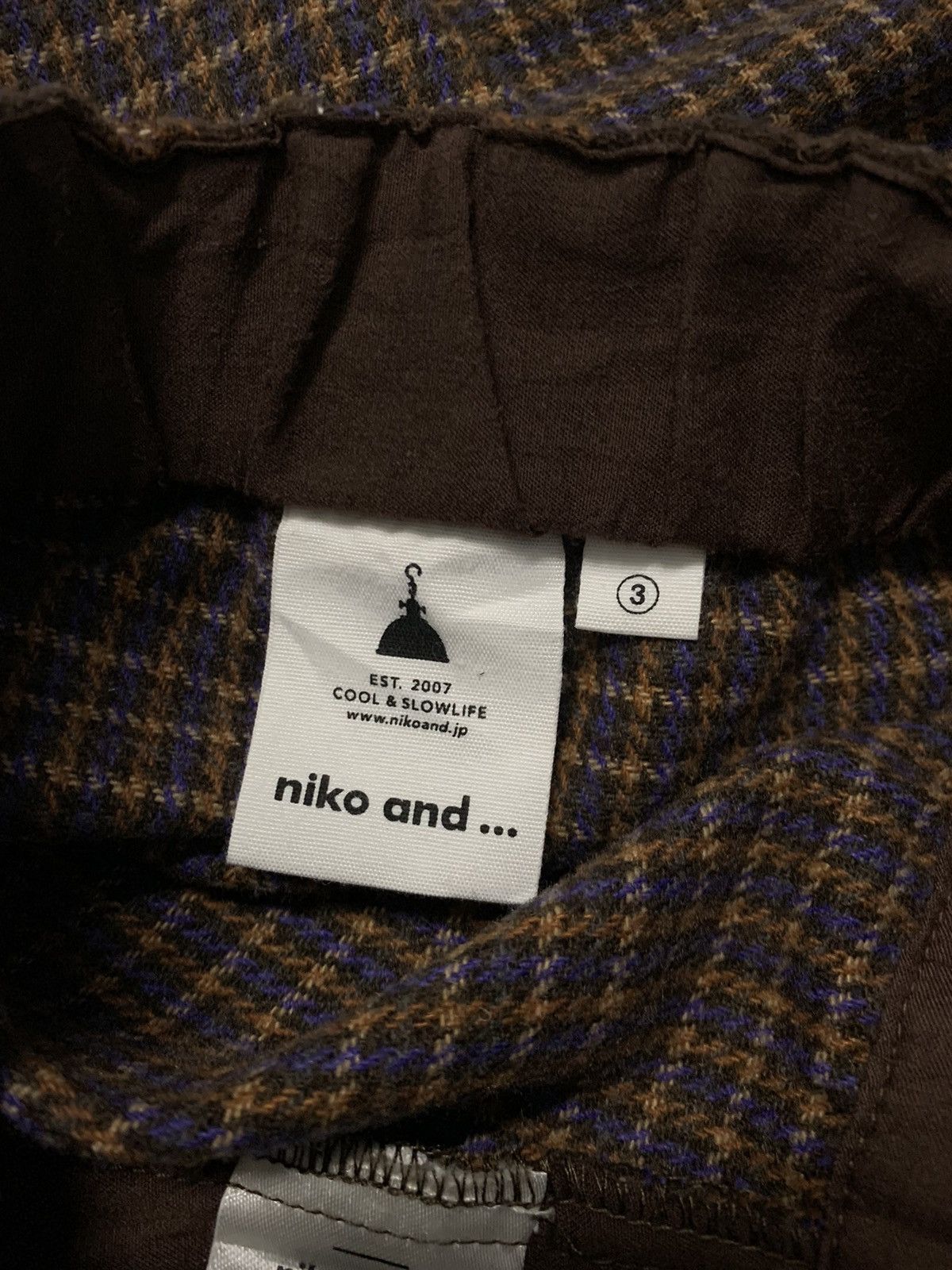Japanese Brand Japanese Niko And … Retro Checkered Wrap Buckle Long Skirt Size 26" / US 2 / IT 38 - 13 Thumbnail